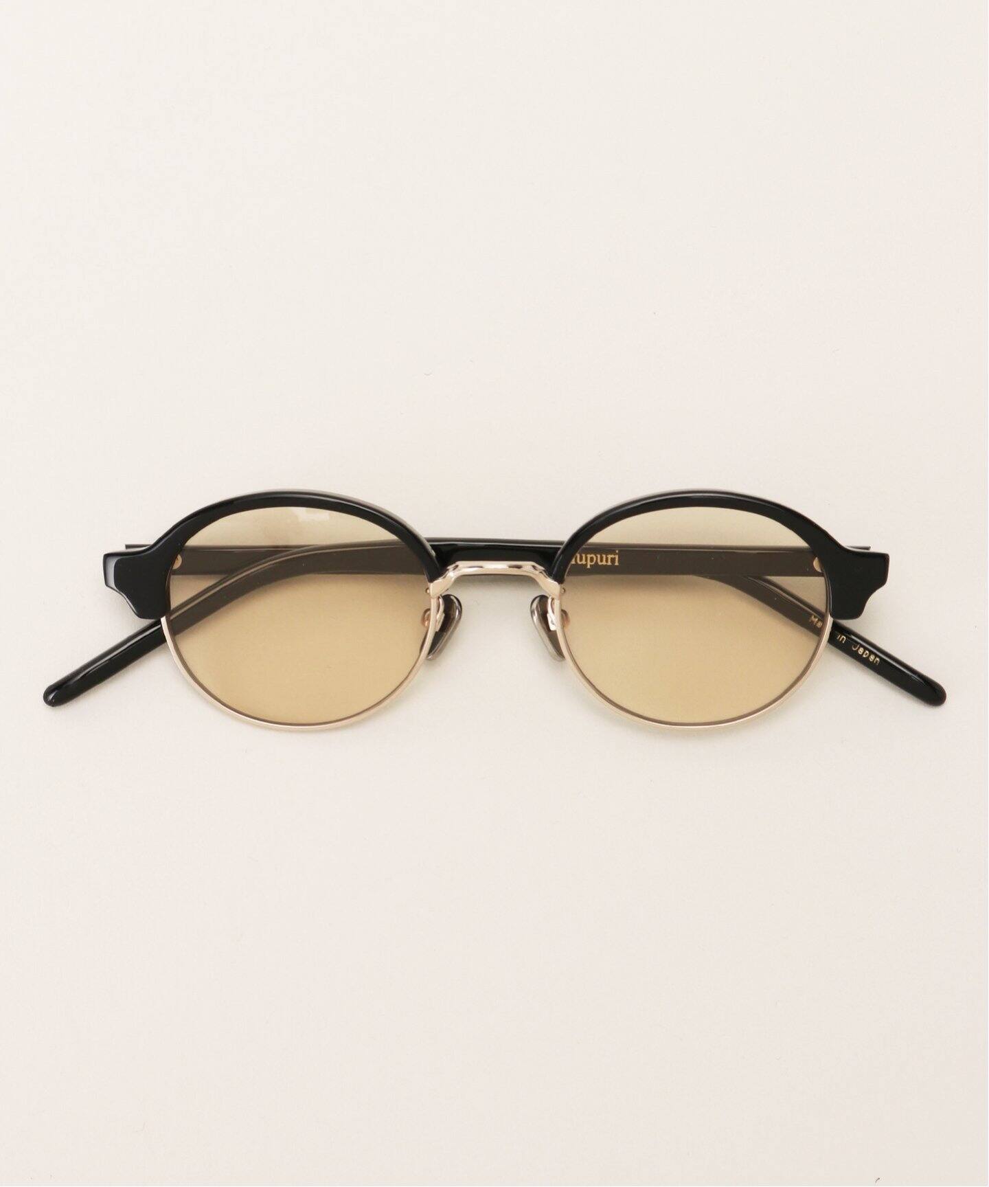 KEARNY/カーニー】NUPURI BLACK*GOLD BROWN LENS：サングラス  