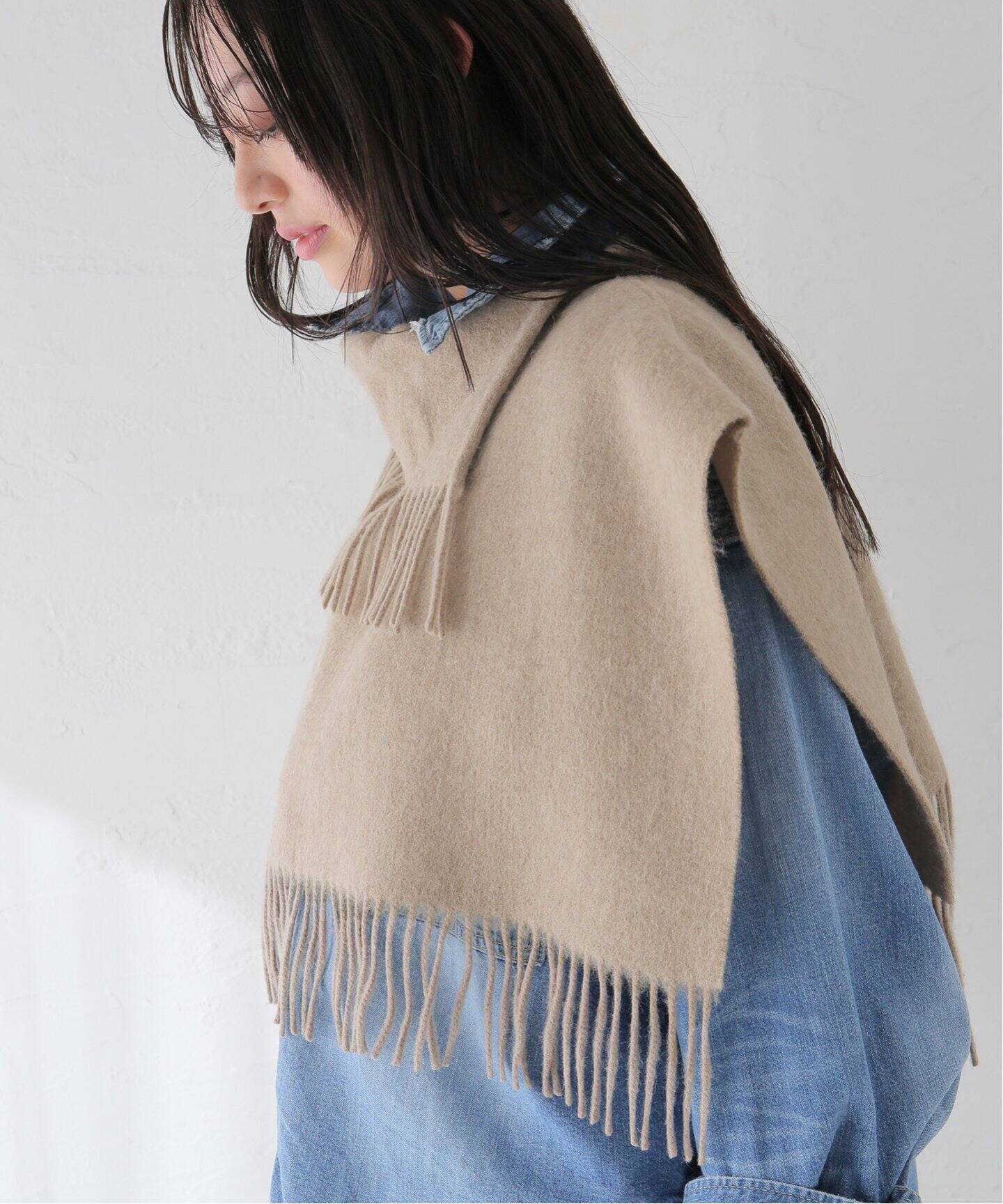 BY MALENE BIRGER/バイマレーネビルガー】ポンチョケープ（ポンチョ 