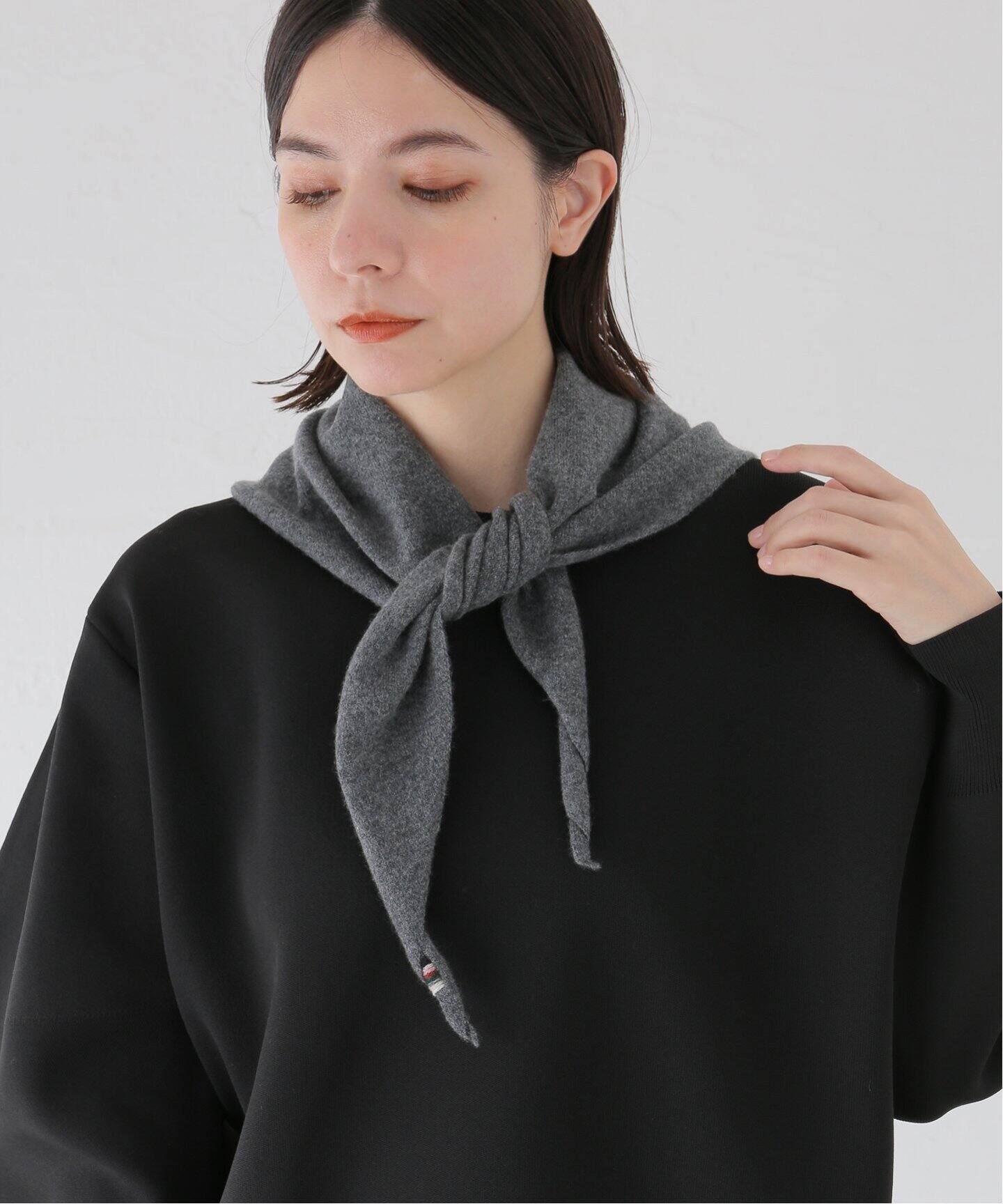 Extreme Cashmere/エクストリーム カシミヤ】bandana N35（スカーフ 