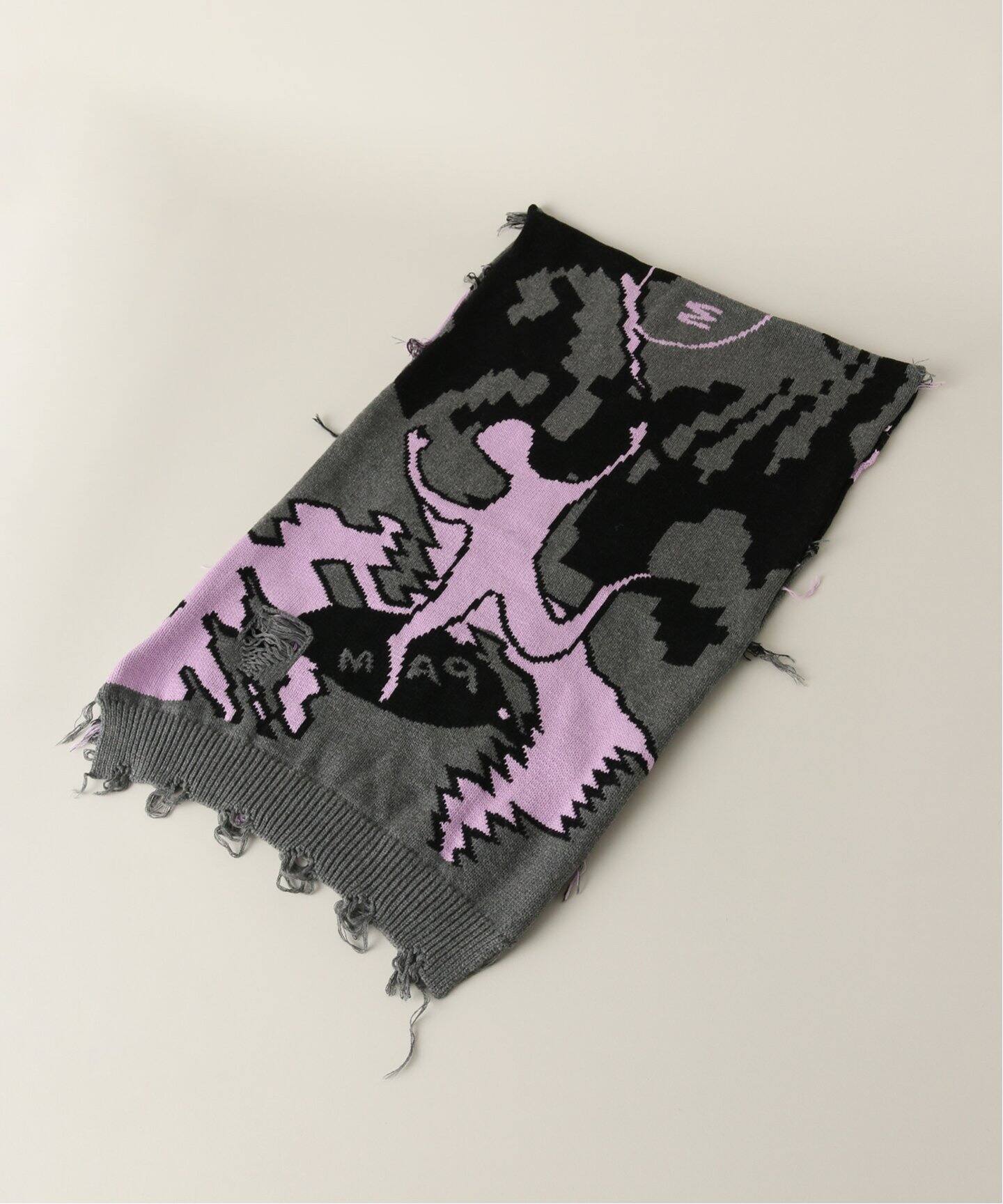 P.A.M/パム】 ABBRACCIO CASHMERE MIX SHAWL：マフラー（マフラー