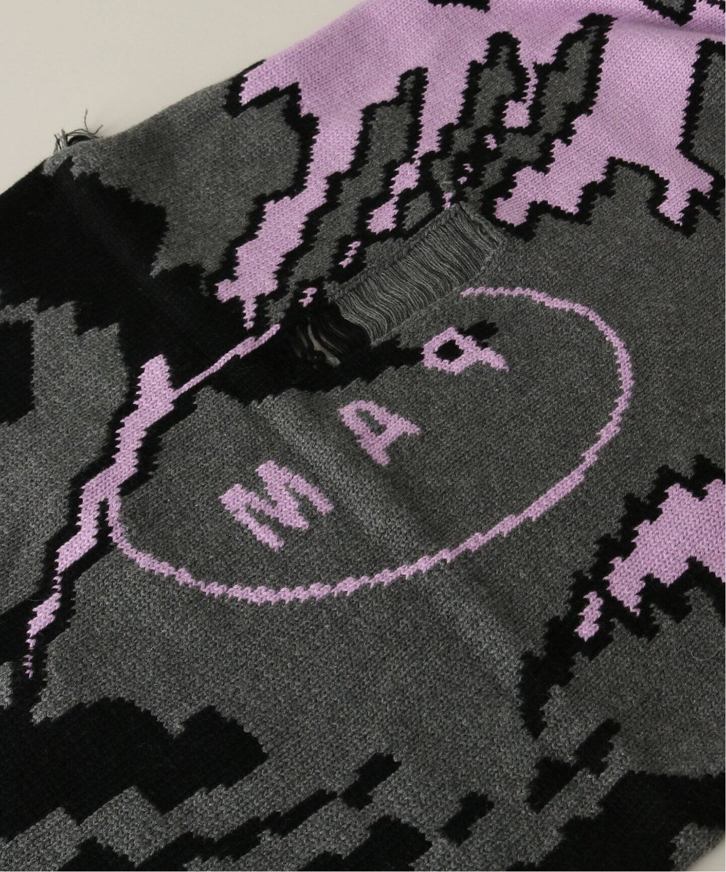 P.A.M/パム】 ABBRACCIO CASHMERE MIX SHAWL：マフラー（マフラー