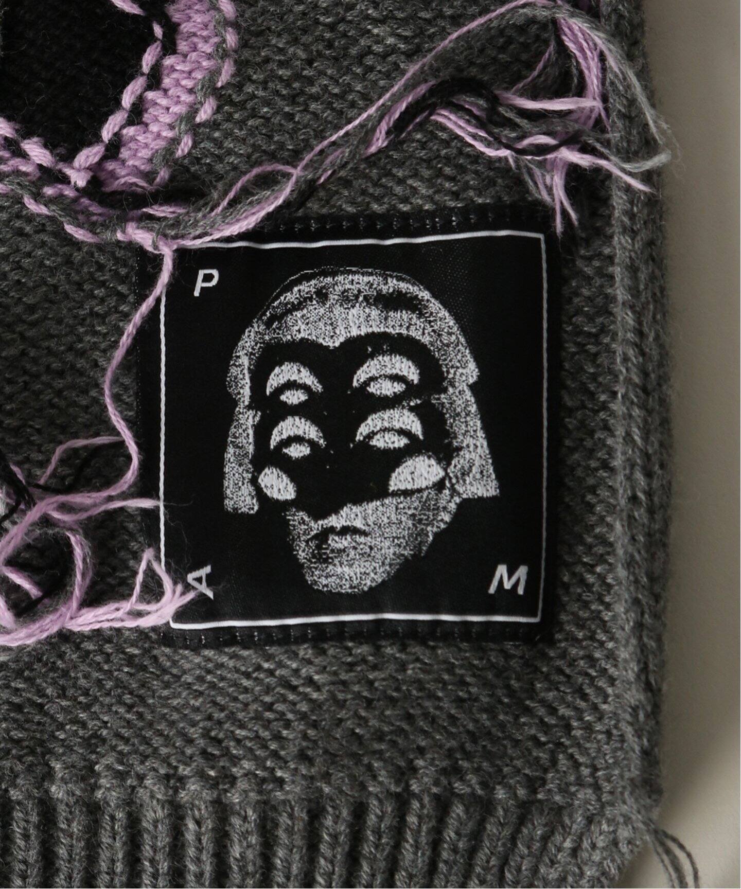 P.A.M/パム】 ABBRACCIO CASHMERE MIX SHAWL：マフラー（マフラー