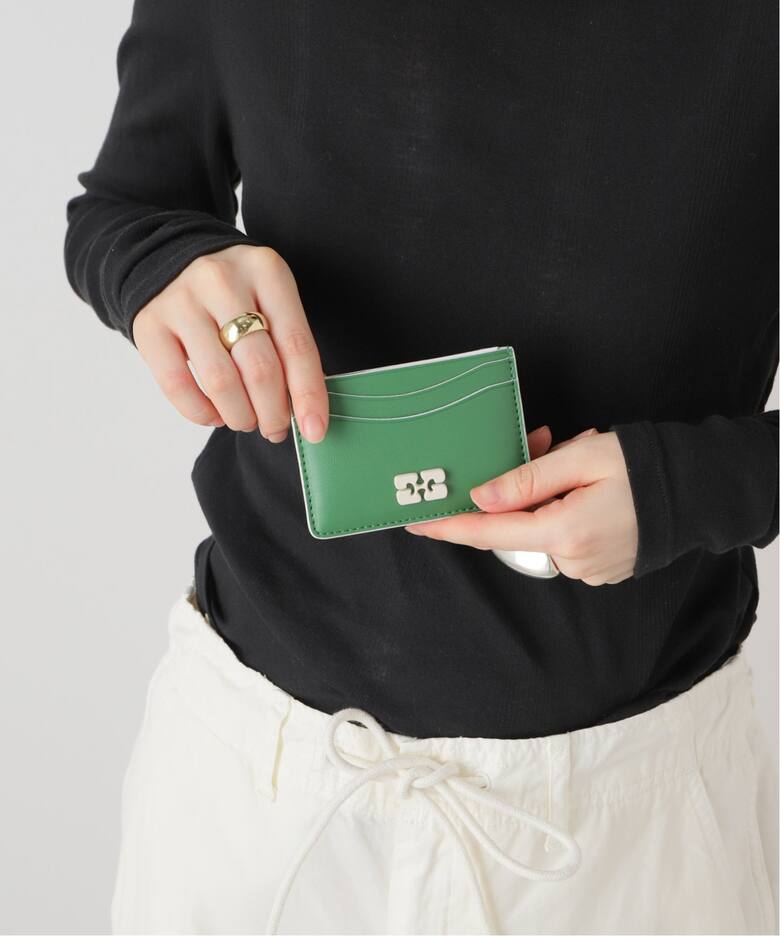 【GANNI / ガニー】Bou Card Holder：カードケース（カードケース）｜Oriens JOURNAL STANDARD