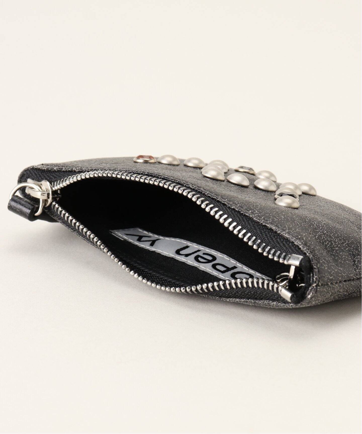 OPEN YY / オープンワイワイ】 Leather YY STUD CHAIN WALLET 