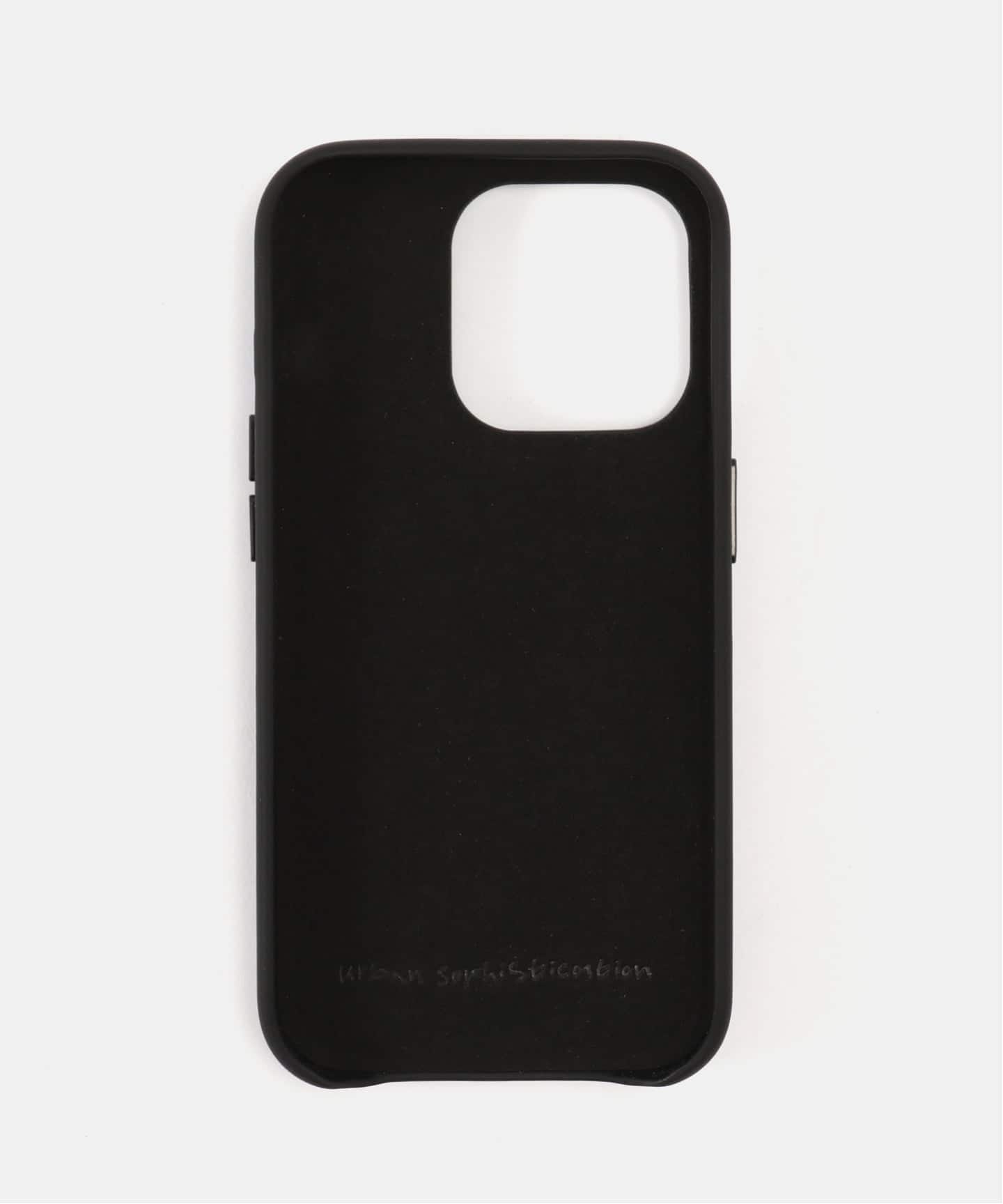 Urban Sophistication】 The Puffer Case BLACK：iPhoneケース 15 Pro