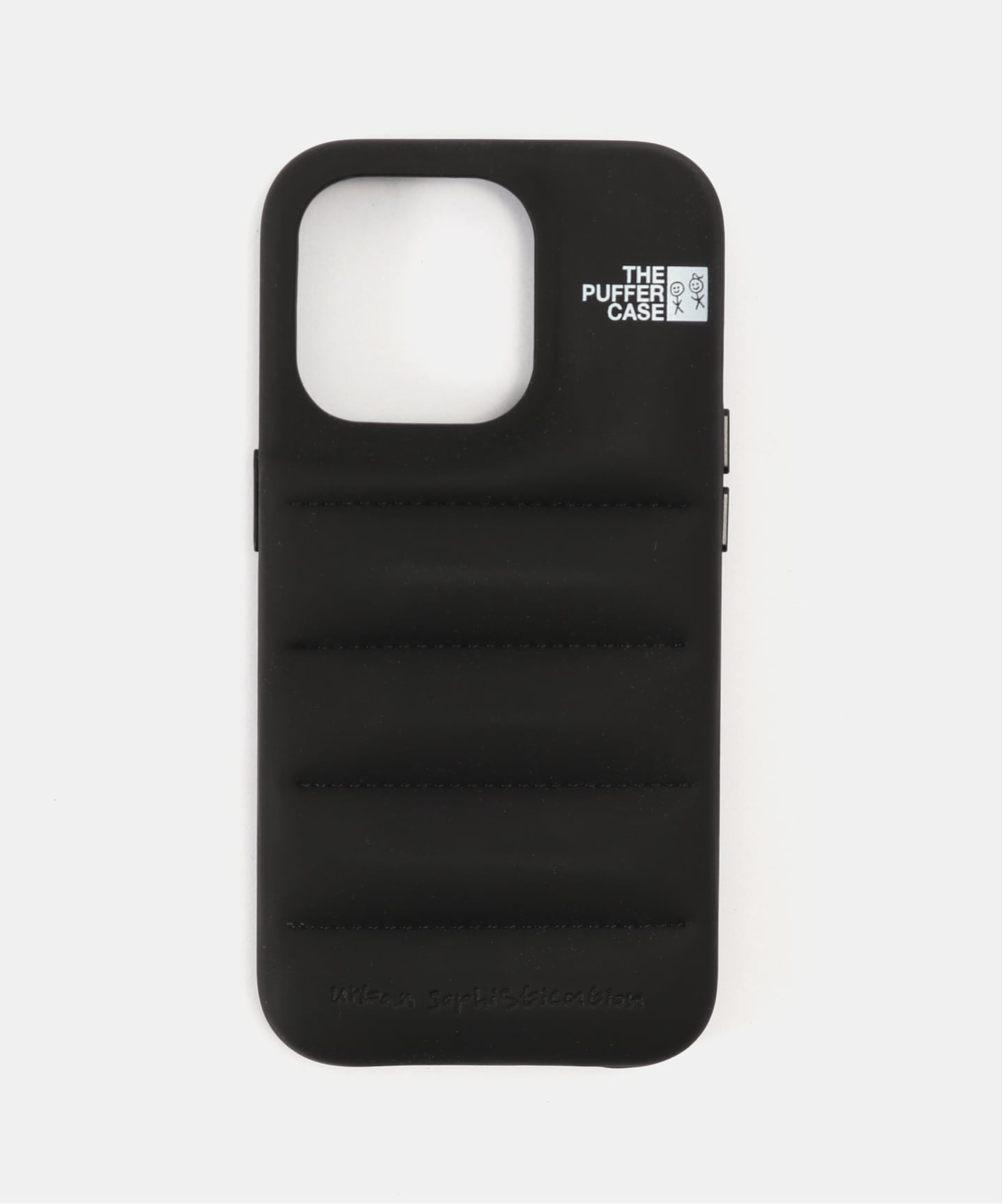 Urban Sophistication】 The Puffer Case BLACK：iPhoneケース 15 Pro