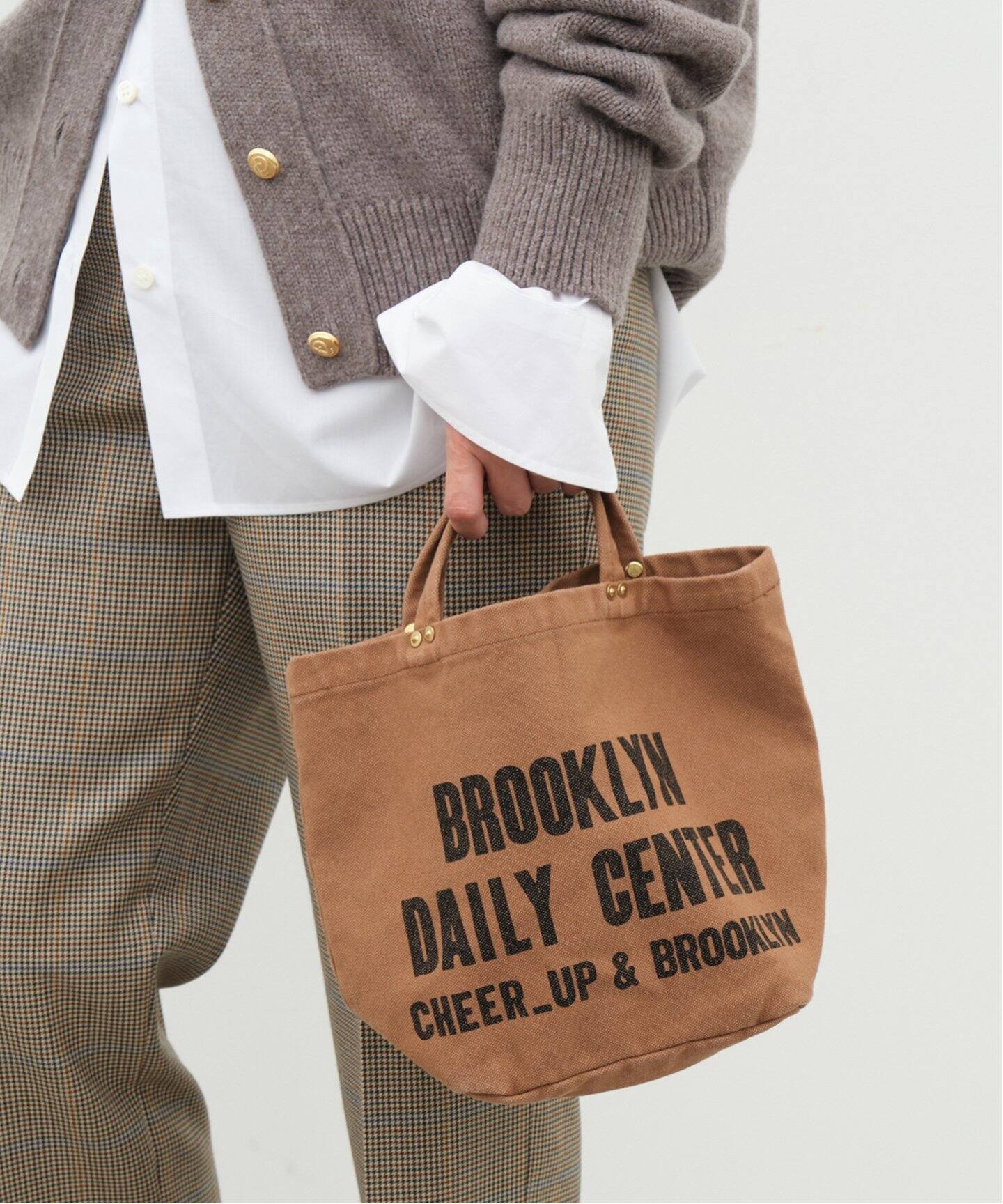 Logo bag small（トートバッグ）｜Deuxieme Classe（ドゥーズィエム  