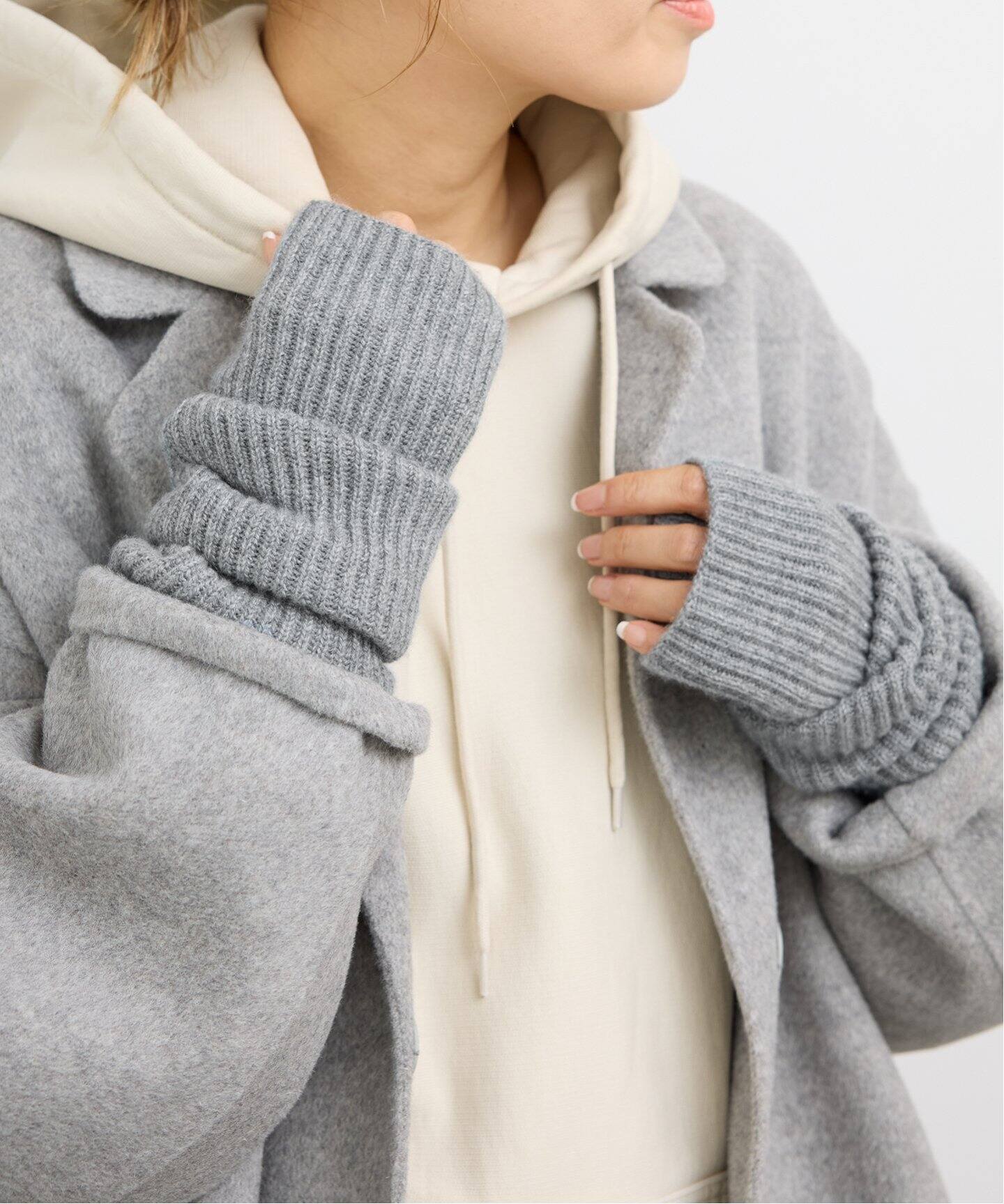 Cashmere アームウォーマー（手袋）｜Deuxieme Classe（ドゥーズィエム  