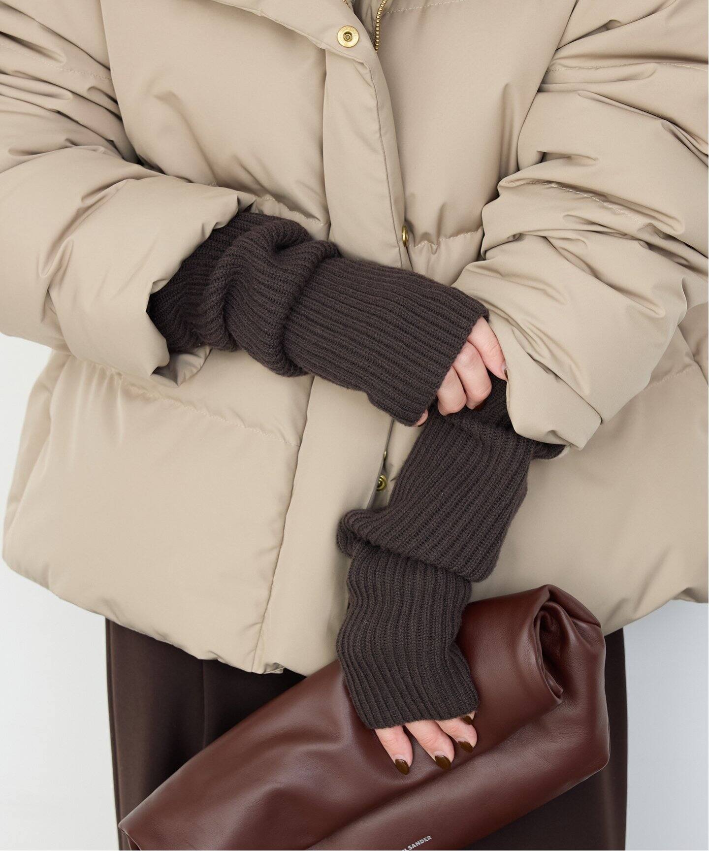Cashmere アームウォーマー（手袋）｜Deuxieme Classe（ドゥーズィエム  