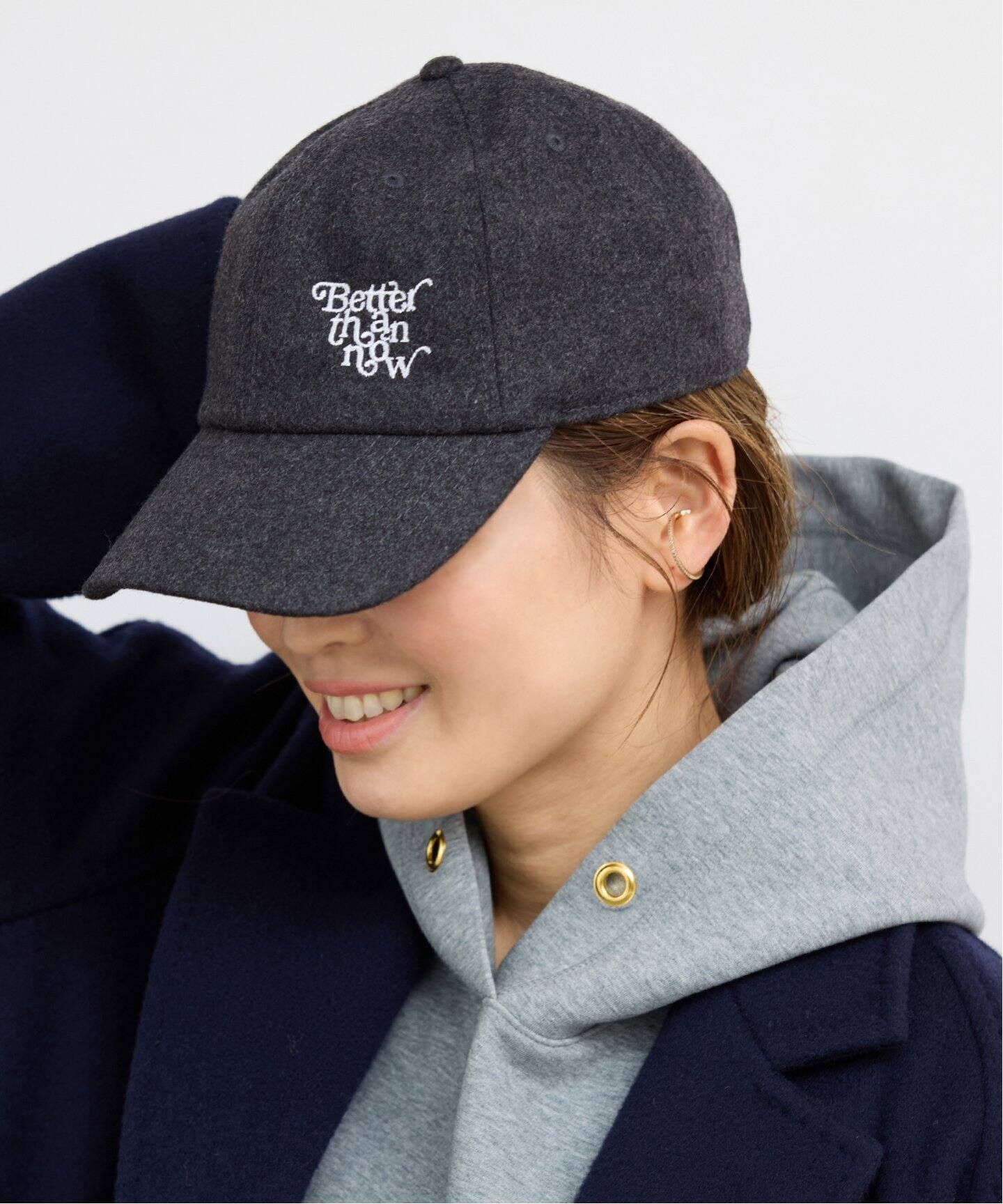 BTN Logo Cap (Gray)（キャップ）｜Deuxieme Classe（ドゥーズィエム 