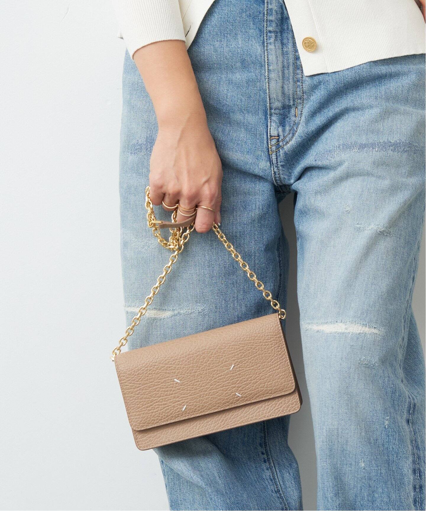 MAISON MARGIELA/メゾン マルジェラ】 WALLET ON CHAIN M（ショルダー  