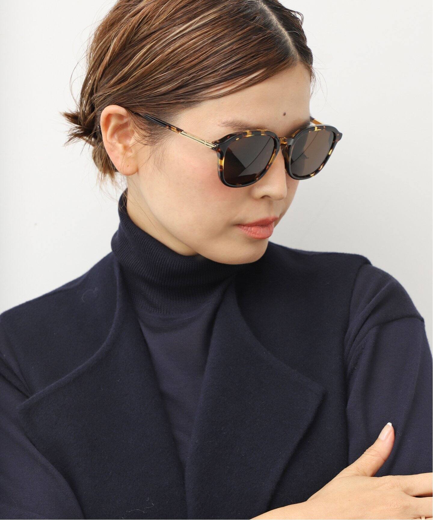 BOTTEGA VENETA/ボッテガ・ヴェネタ】SQUARED サングラス（サングラス 