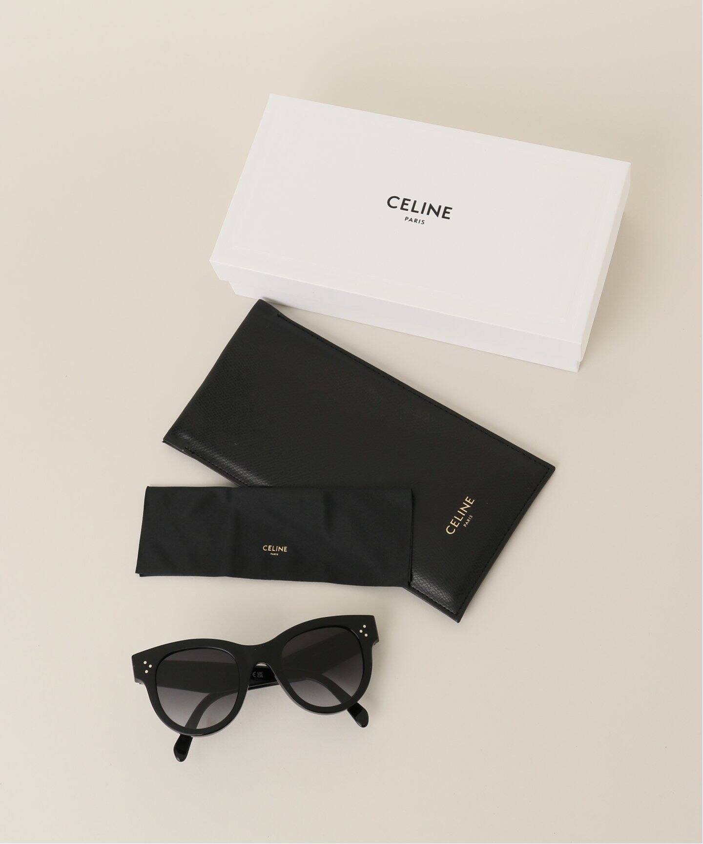 CELINE/セリーヌ】 サングラス（ブラック）（サングラス）｜Deuxieme 