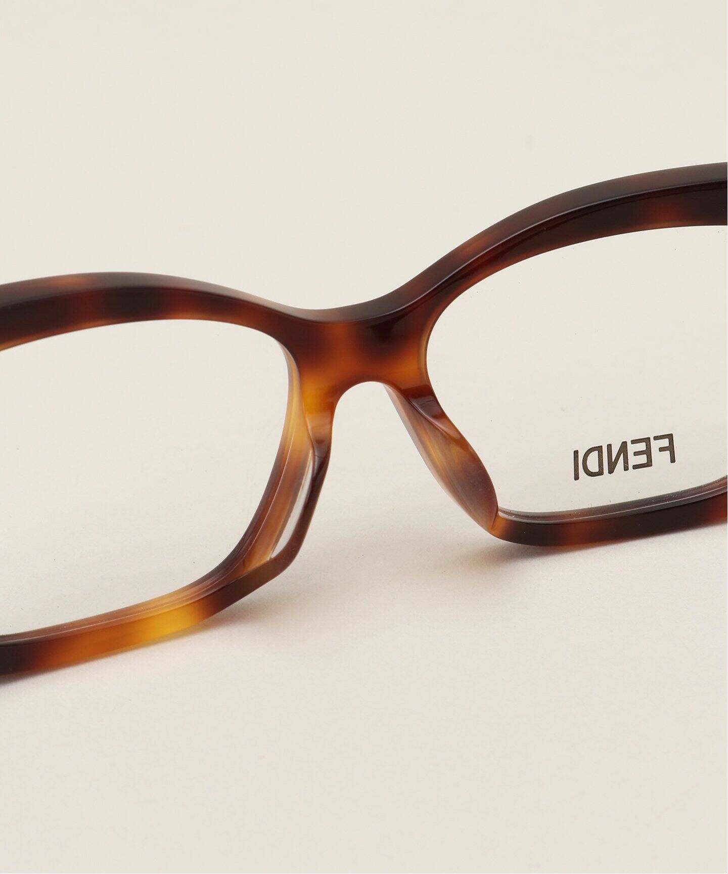FENDI/フェンディ】スクウェアメガネ（BROWN）（メガネ）｜MUSE de 