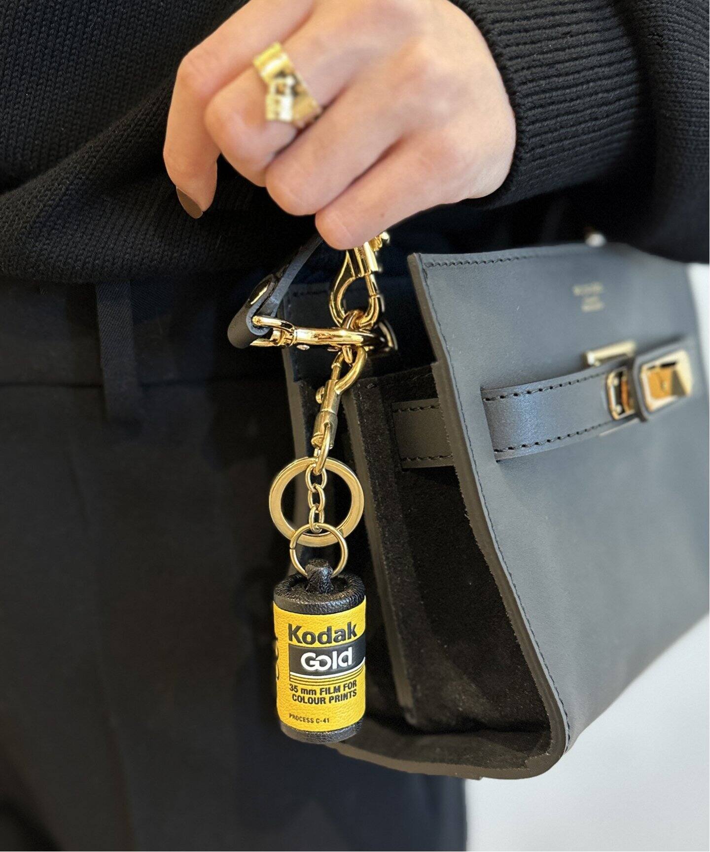 ANYA HINDMARCH/アニヤ ハインドマーチ】Kodak チャーム（キーケース  