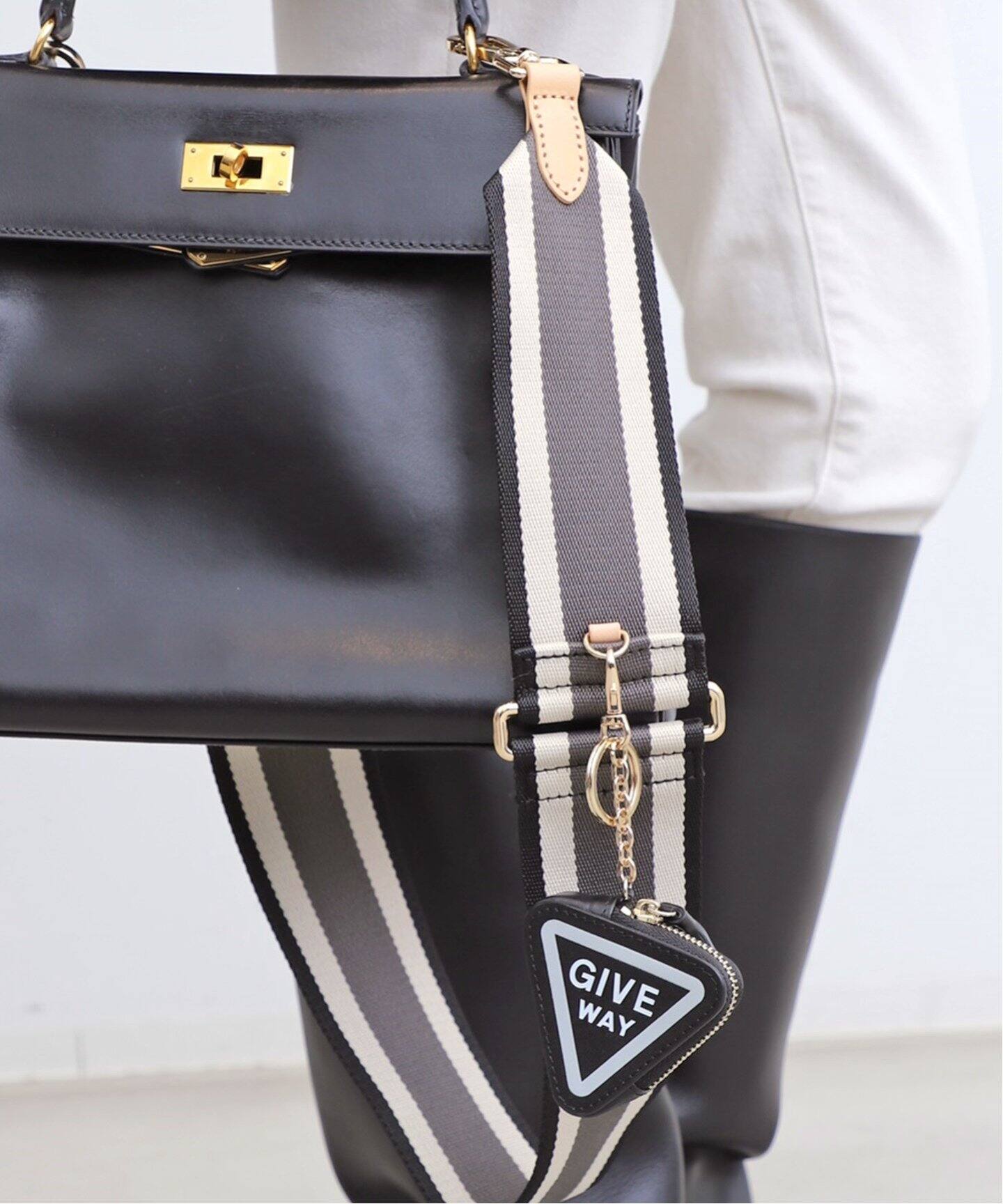 GOOD GRIEF!/グッドグリーフ】 Border Belt(6cm)（その他ファッション  