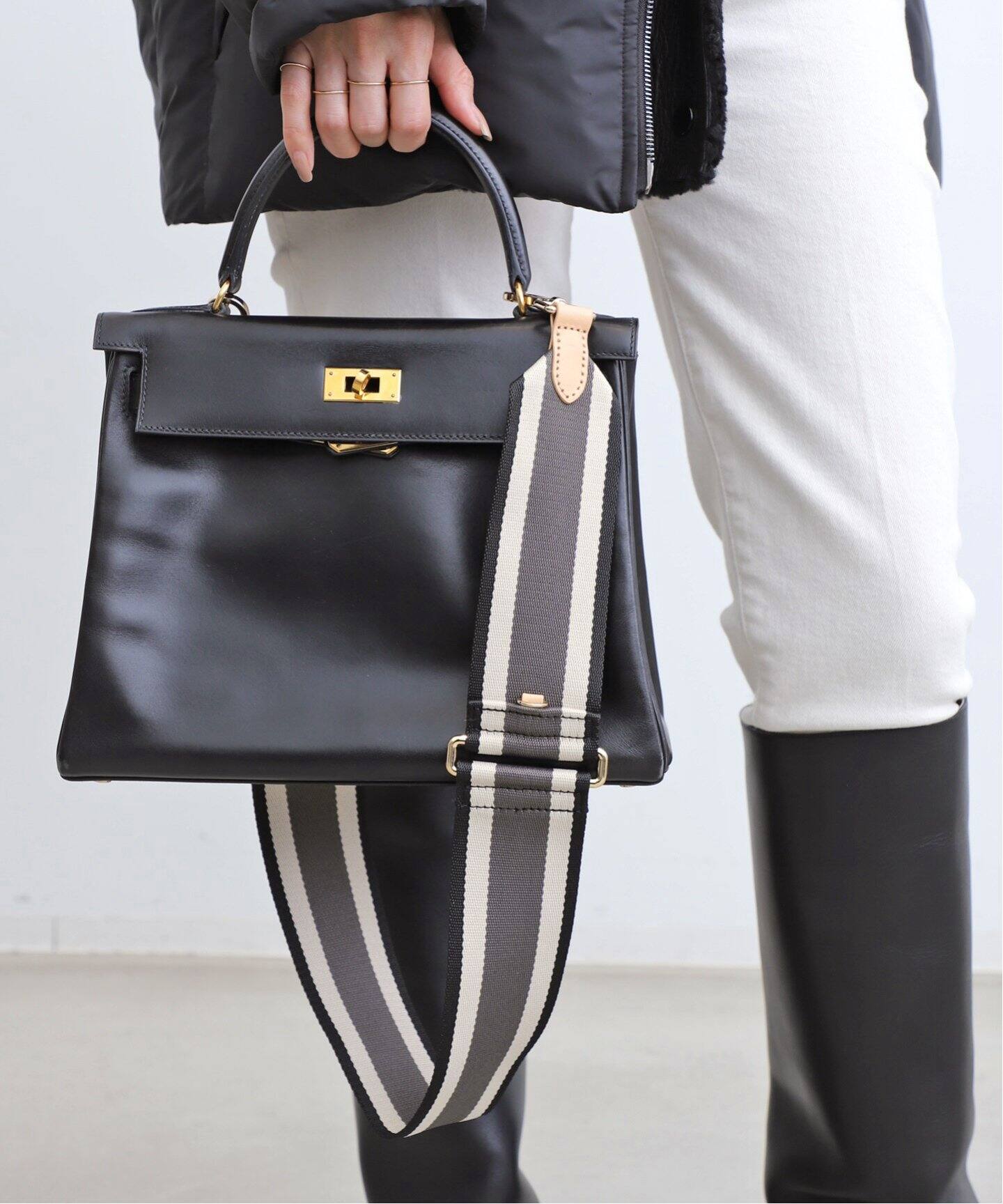 GOOD GRIEF!/グッドグリーフ】 Border Belt(6cm)（その他ファッション  