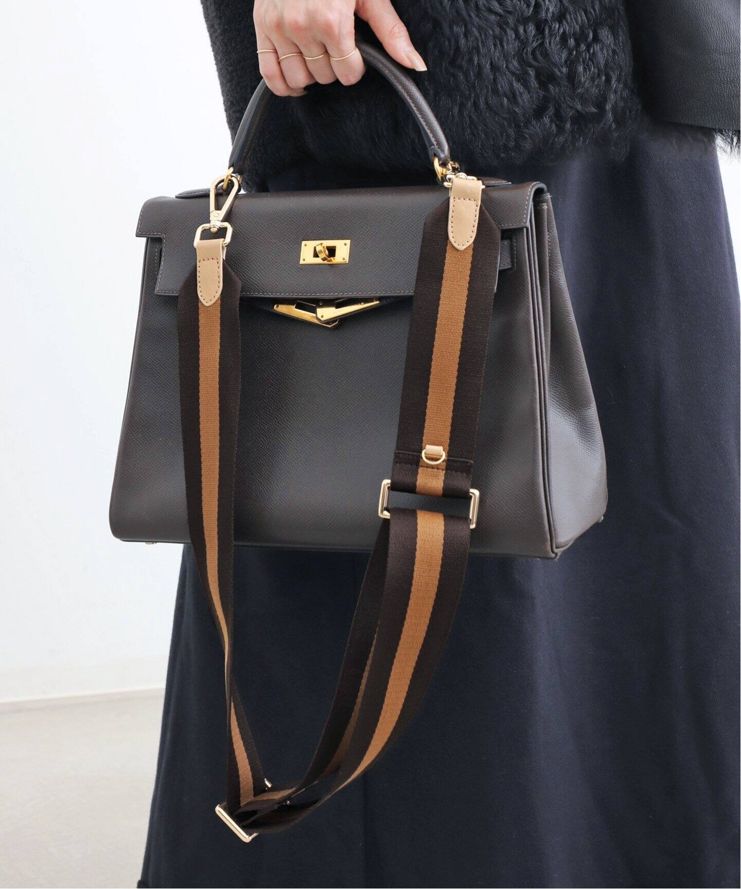 GOOD GRIEF!/グッドグリーフ】 Border Belt(5cm)（その他ファッション  