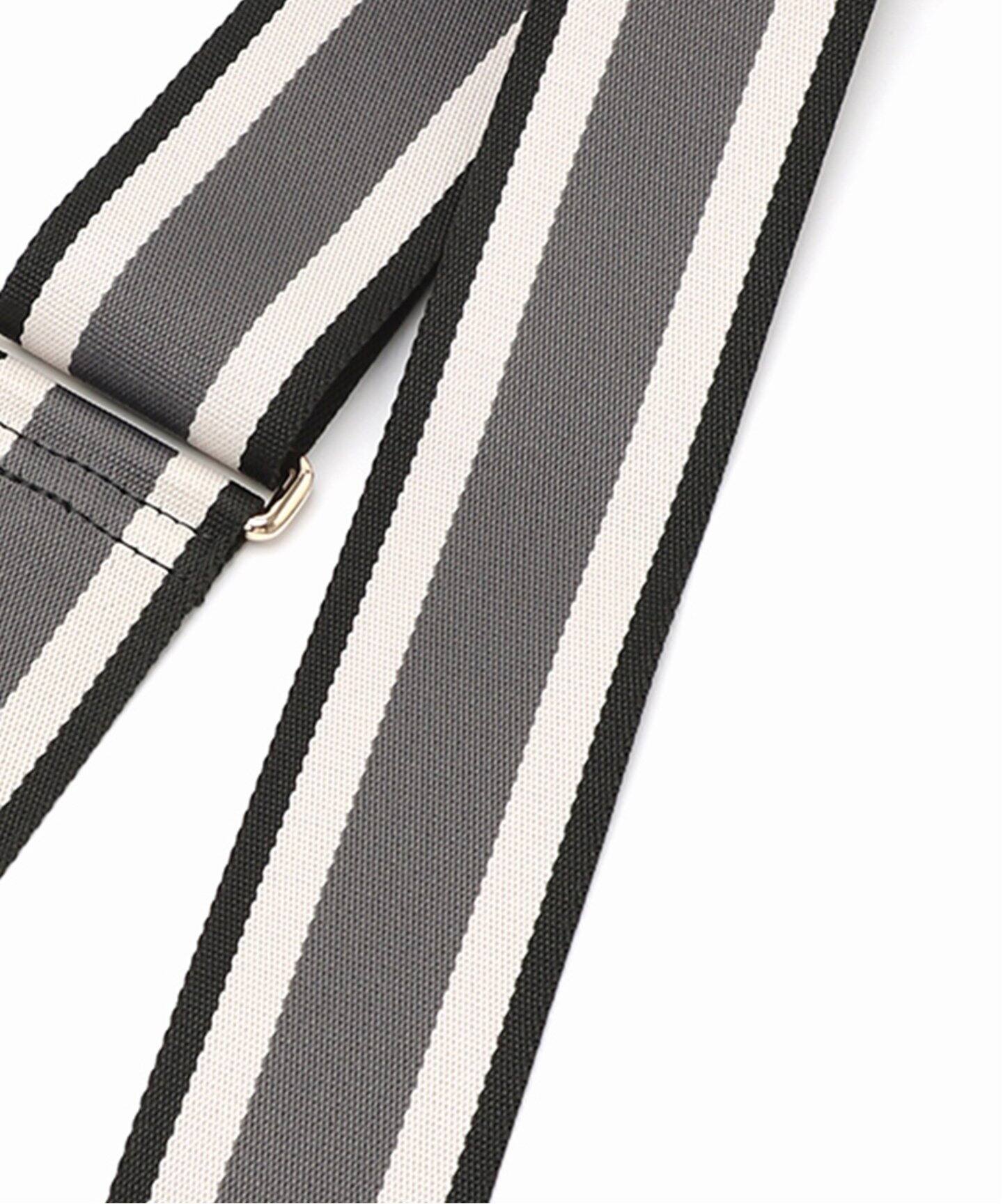 アパルトモン グッド グリーフ Border Belt(6cm) カラーグレー