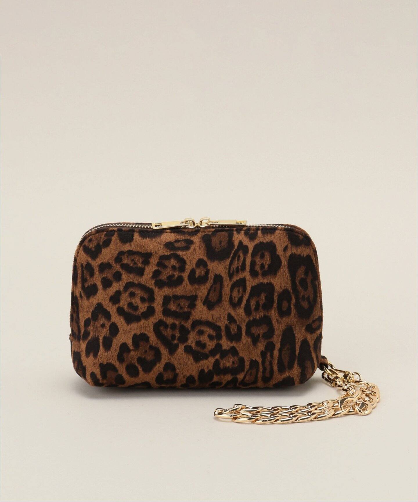 GOOD GRIEF!/グッド グリーフ】 LEOPARD POUCH BAG（ポーチ）｜L  