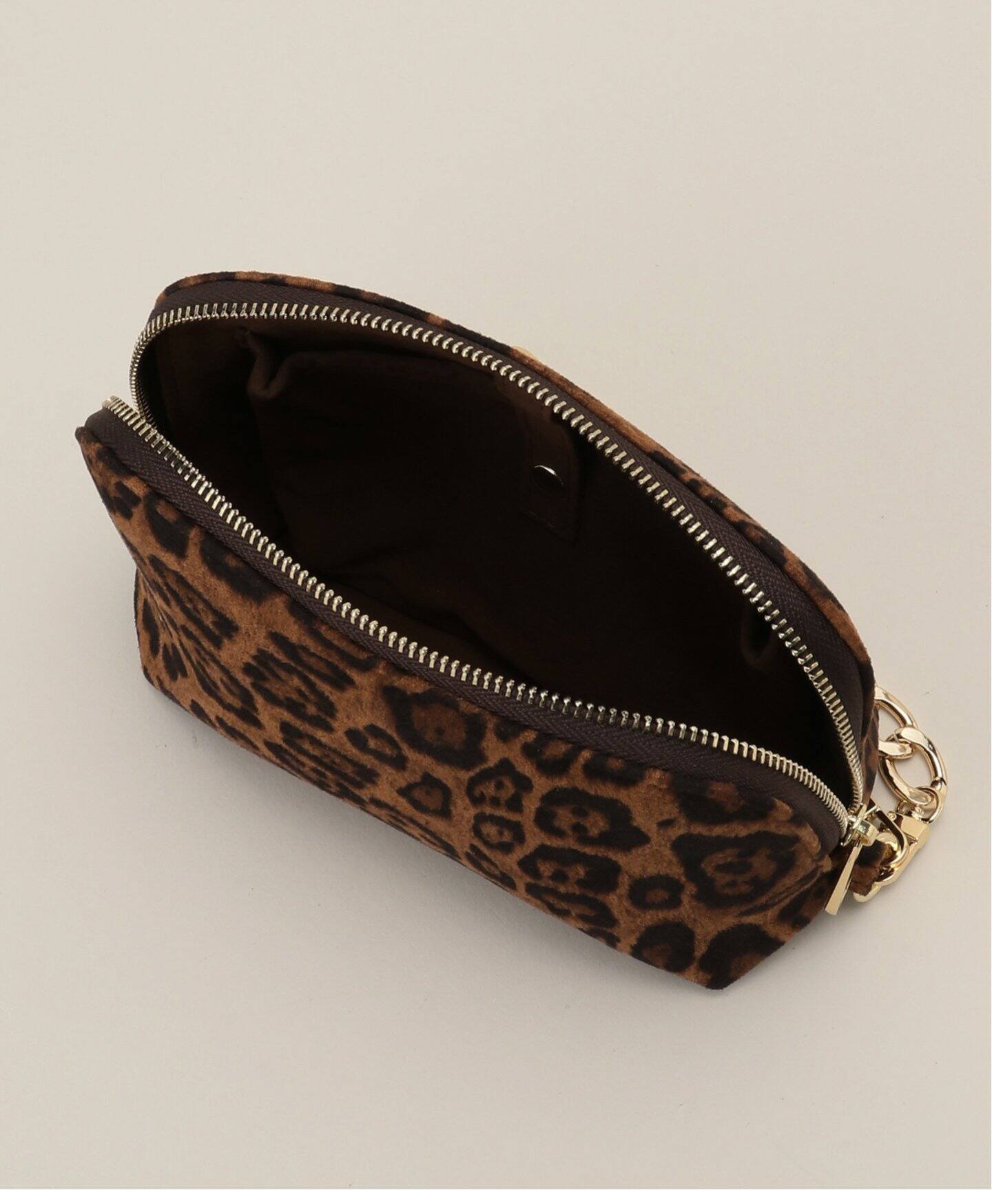 GOOD GRIEF!/グッド グリーフ】 LEOPARD POUCH BAG（ポーチ）｜L  