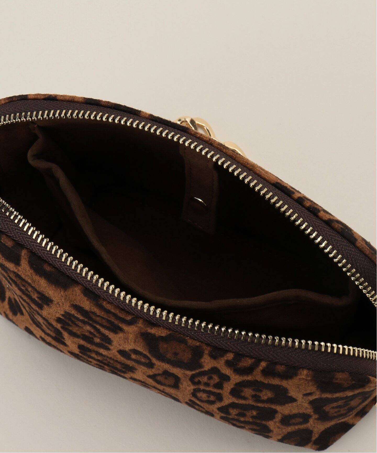 GOOD GRIEF!/グッド グリーフ】 LEOPARD POUCH BAG（ポーチ）｜L  