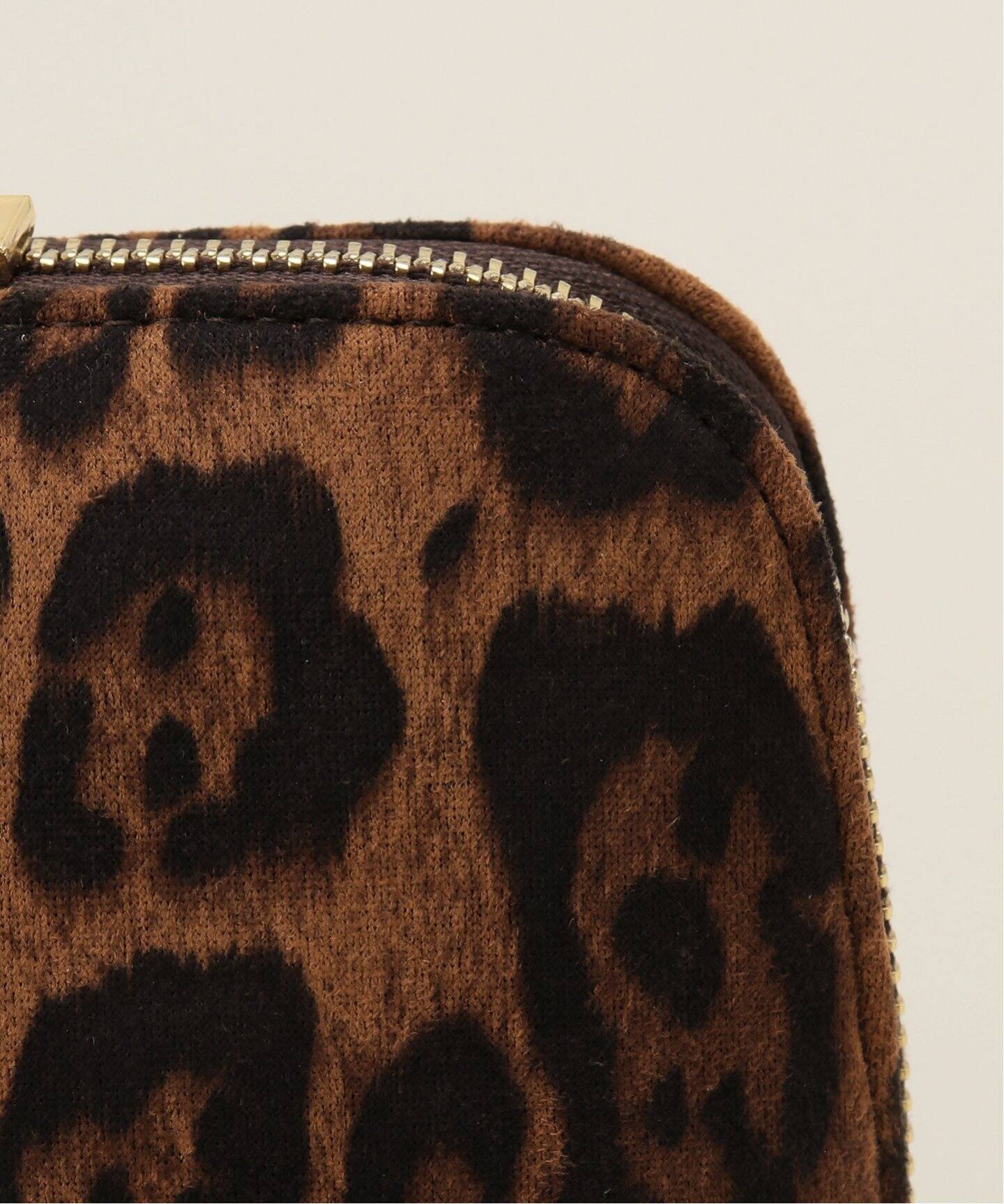 GOOD GRIEF】 LEOPARD POUCH BAG 