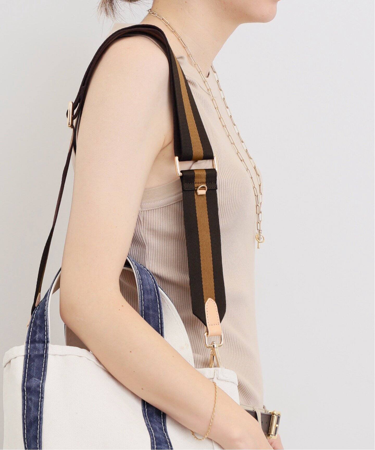 GOOD GRIEF!/グッドグリーフ】 Border Belt(5cm)（その他ファッション  