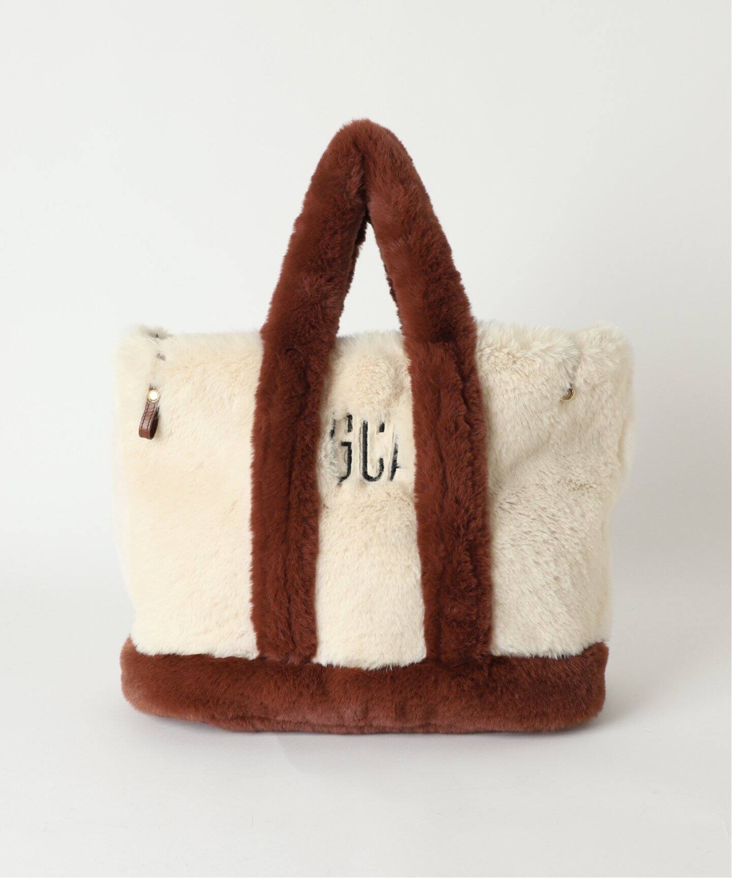 GOOD GRIEF!/グッド グリーフ】 GCA EMB. FAUX FUR TOTE BAG（トート  