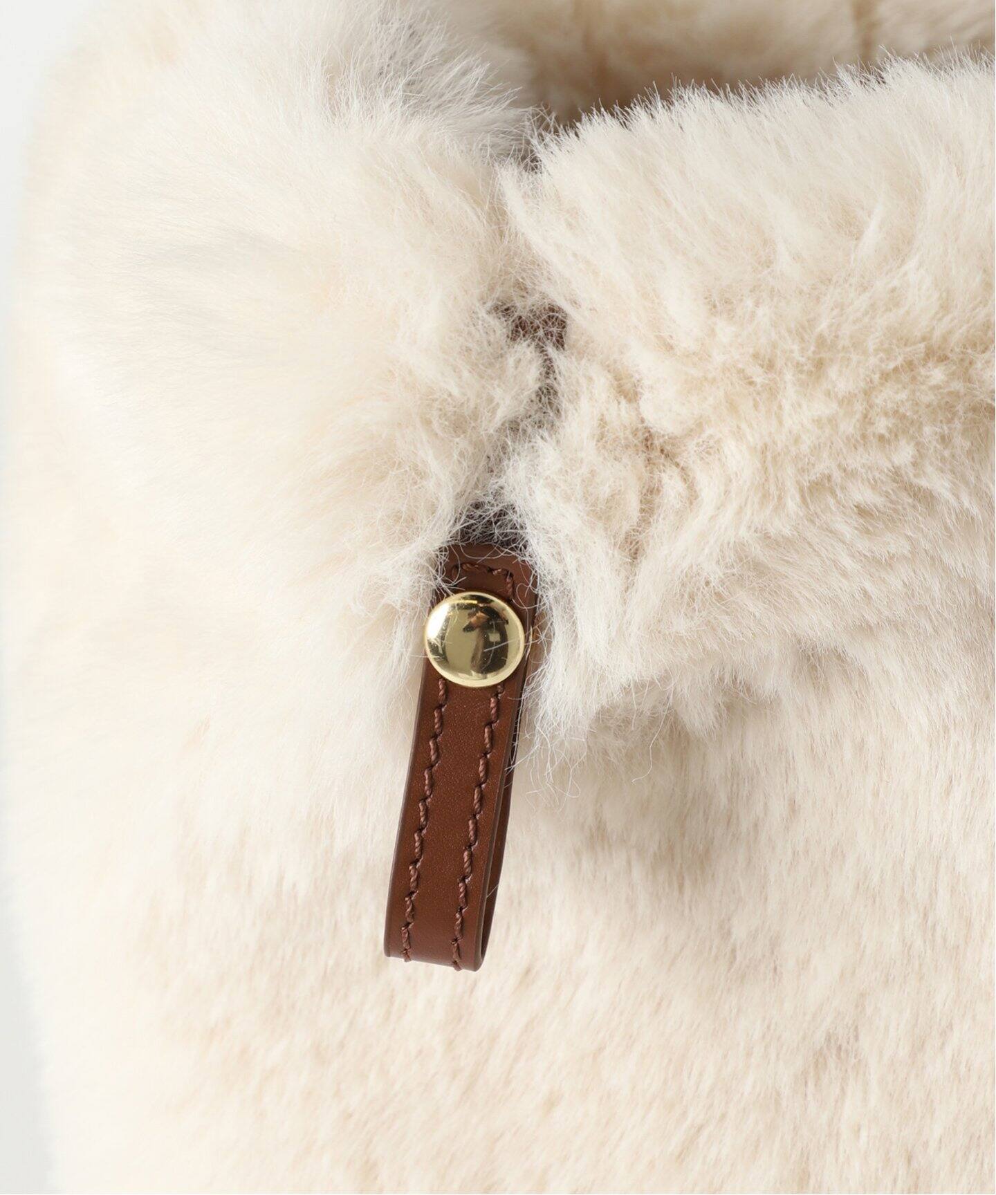 GOOD GRIEF!/グッド グリーフ】 GCA EMB. FAUX FUR TOTE BAG（トート  