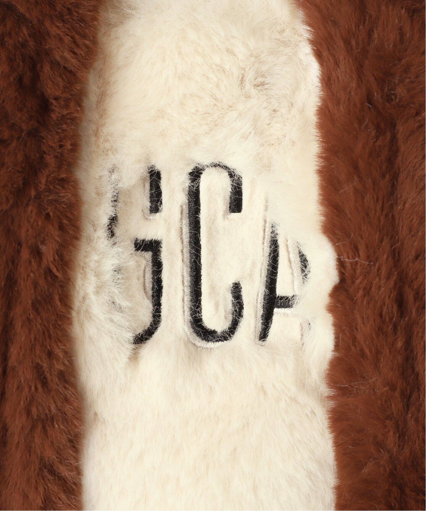 GOOD GRIEF!/グッド グリーフ】 GCA EMB. FAUX FUR TOTE BAG（トート  