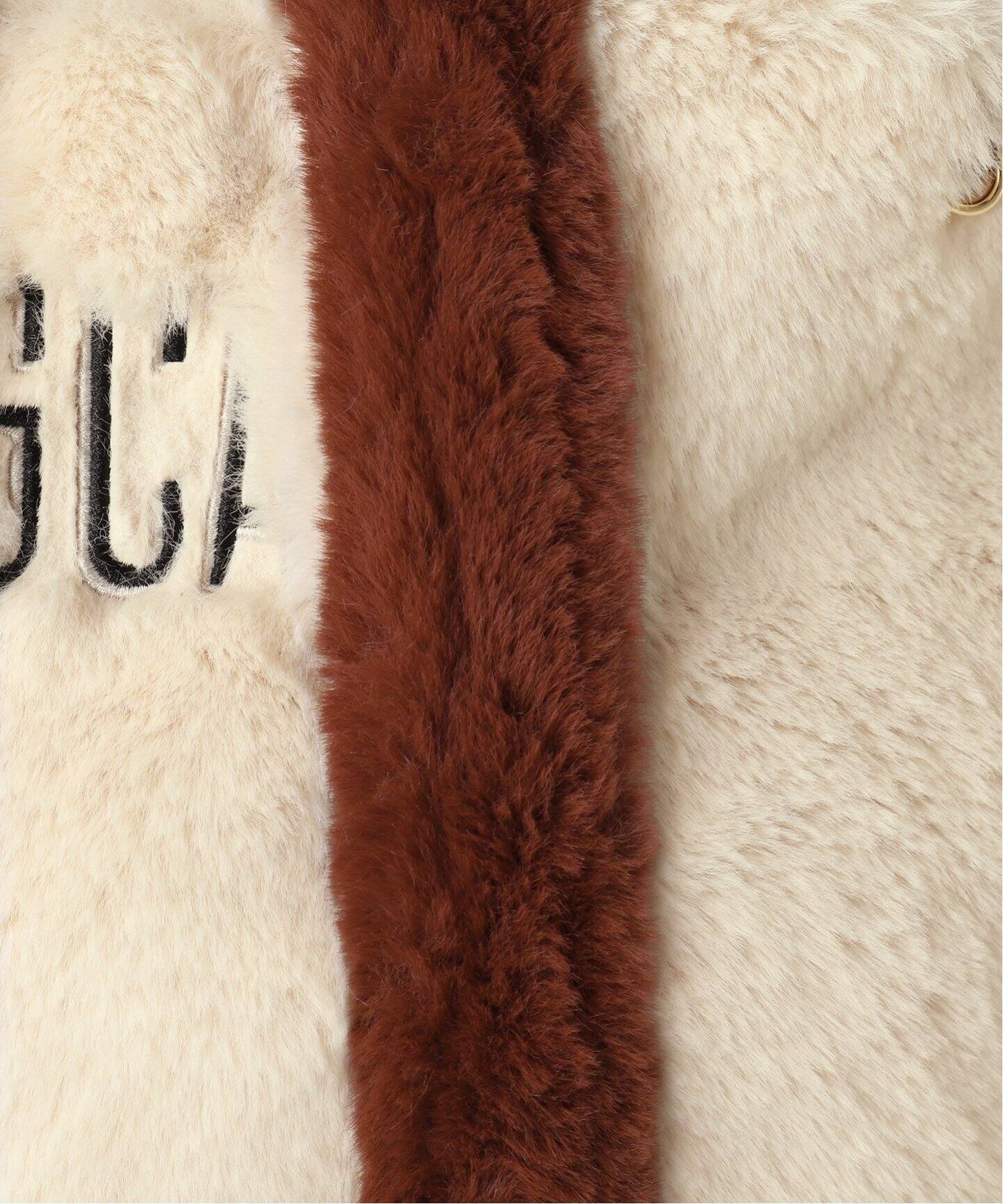 GOOD GRIEF!/グッド グリーフ】 GCA EMB. FAUX FUR TOTE BAG（トート 