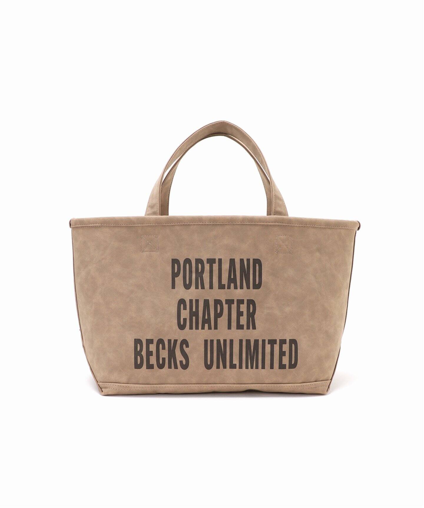 SUEDE LIKE TOTE BAG（トートバッグ）｜L