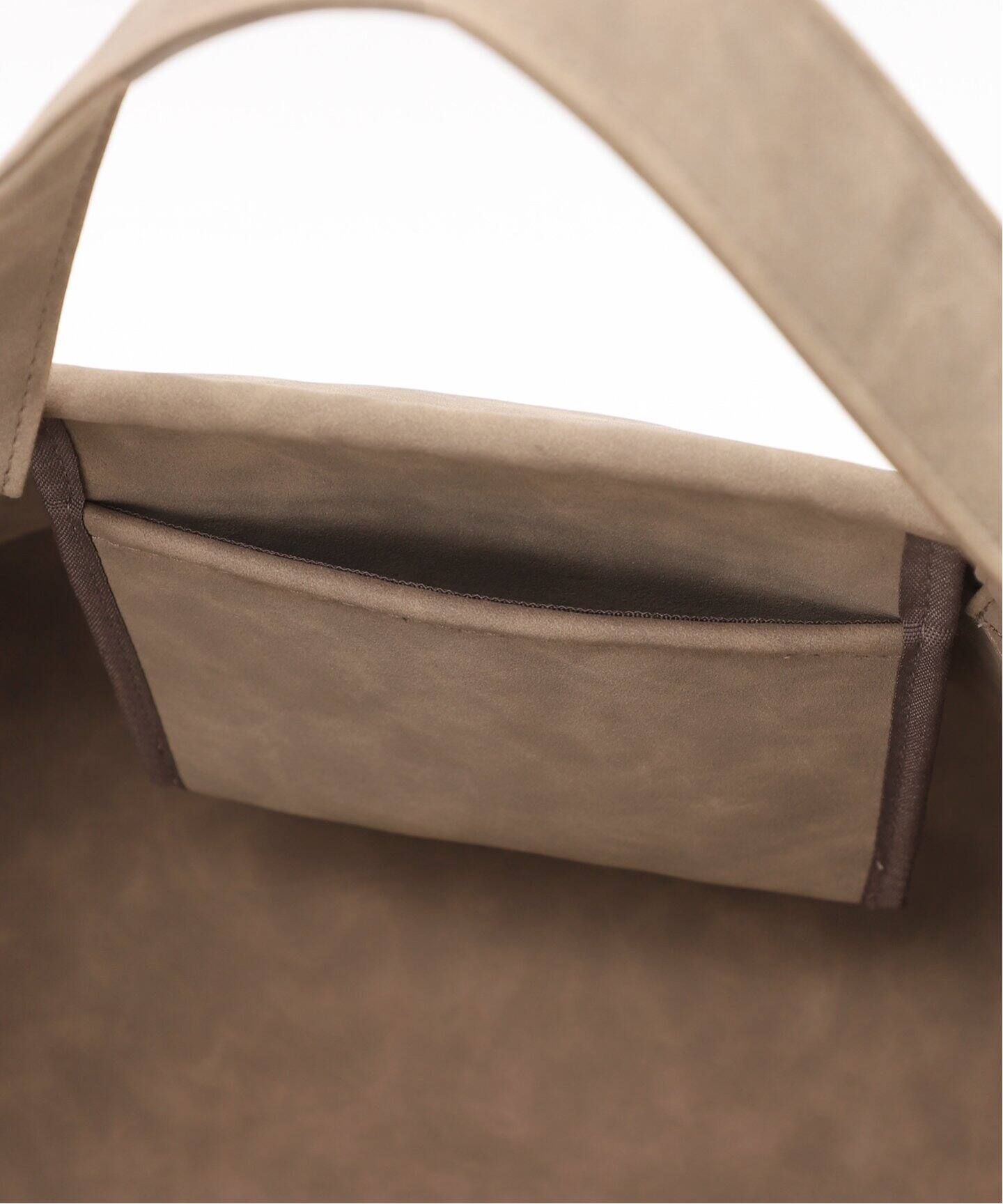 SUEDE LIKE TOTE BAG（トートバッグ）｜L 