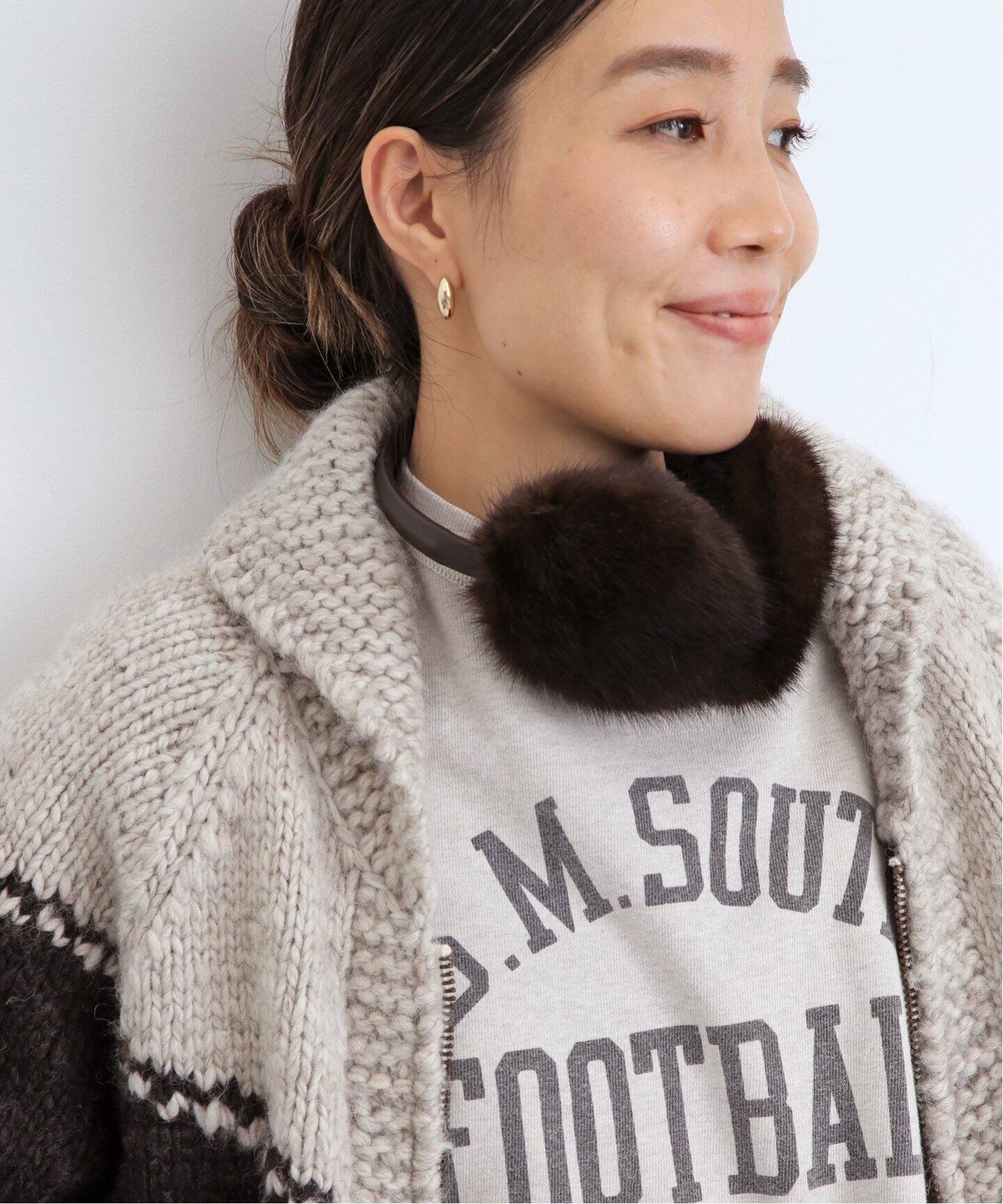 イヴサロモン YVES SALOMON MUFFLER イヴサロモン YVES SALOMON  