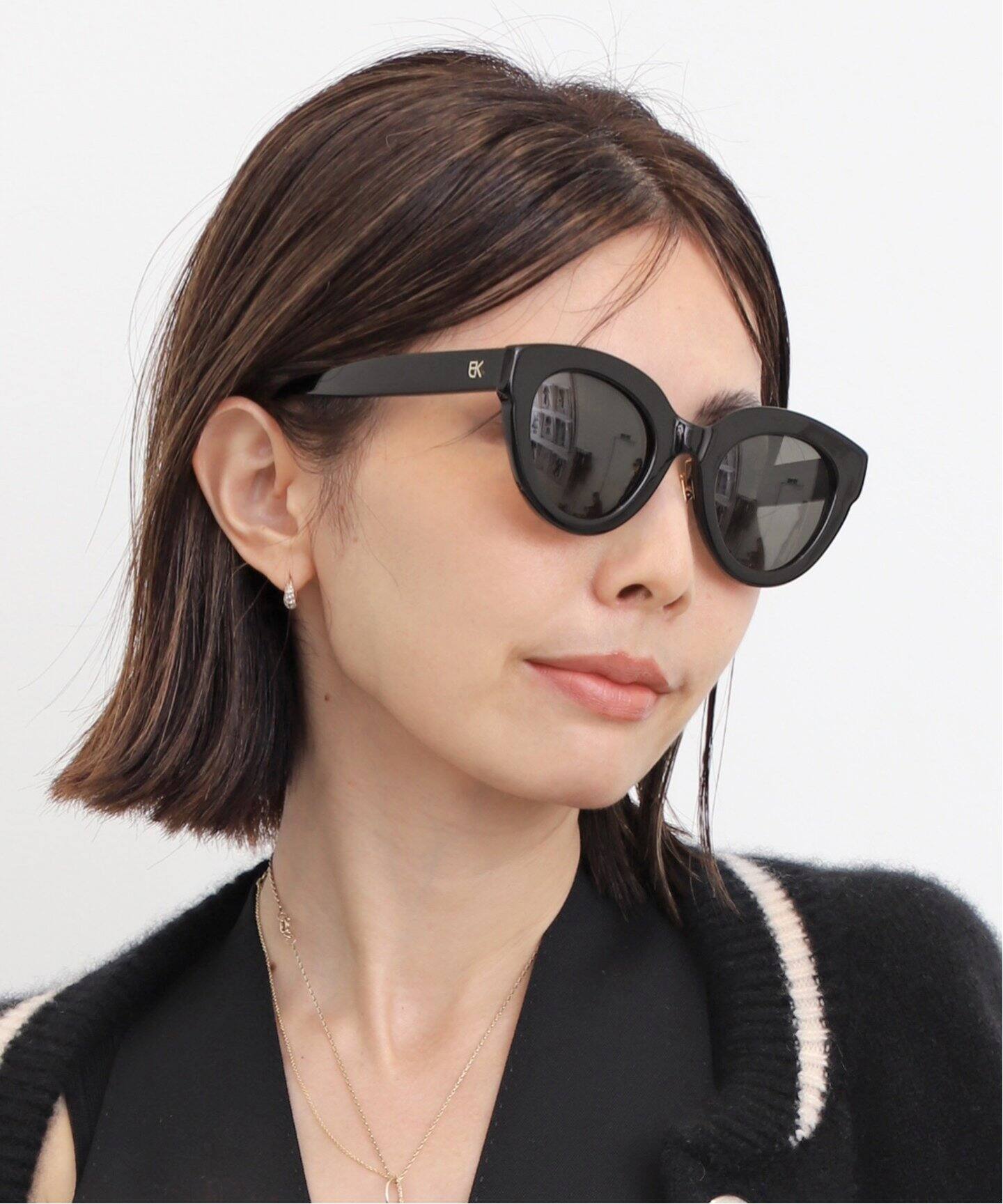 EMMANUELLE KHANH/エマニュエル カーン】 ROUND SUGLASSES（サングラス  