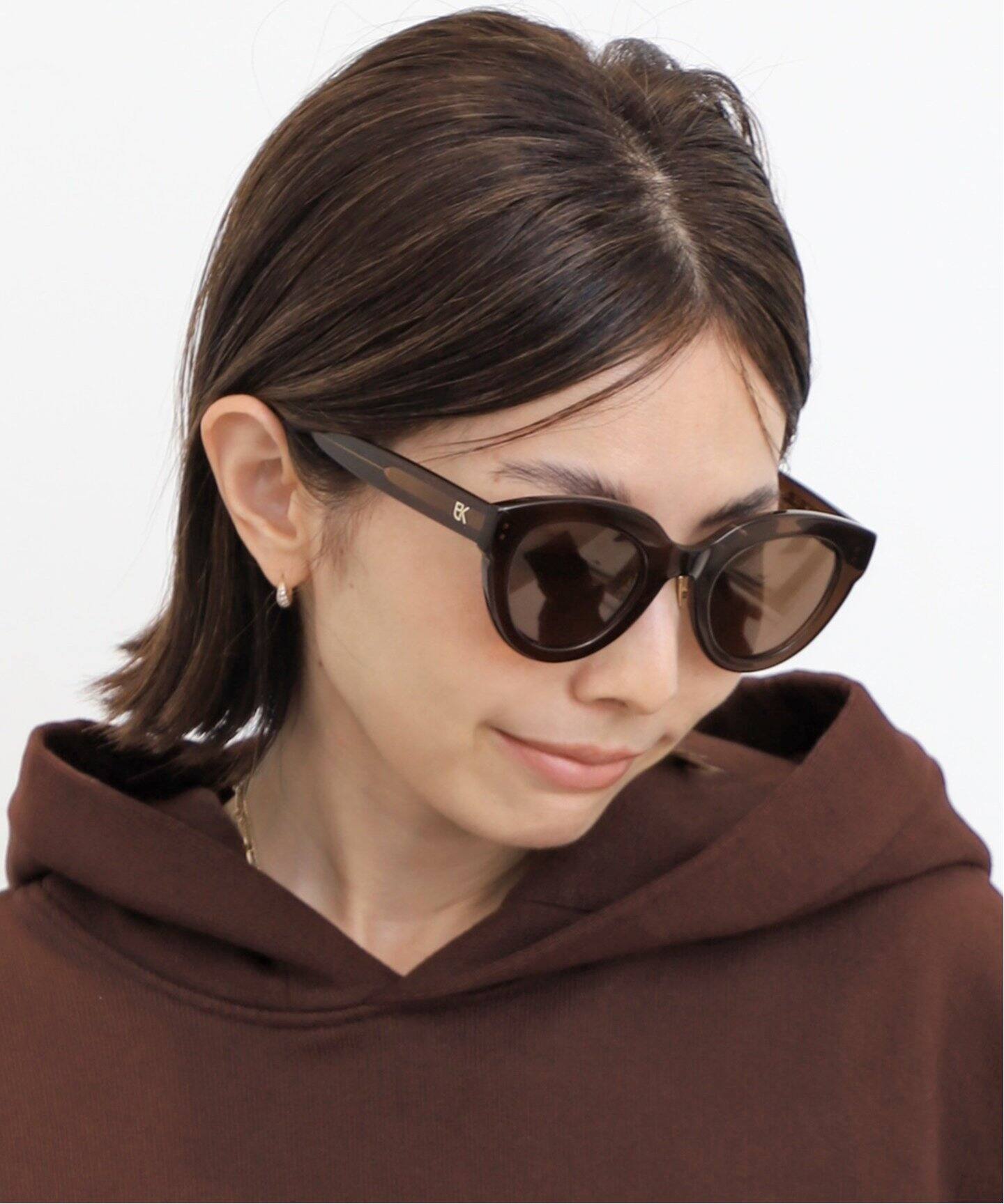 EMMANUELLE KHANH/エマニュエル カーン】 ROUND SUGLASSES（サングラス  