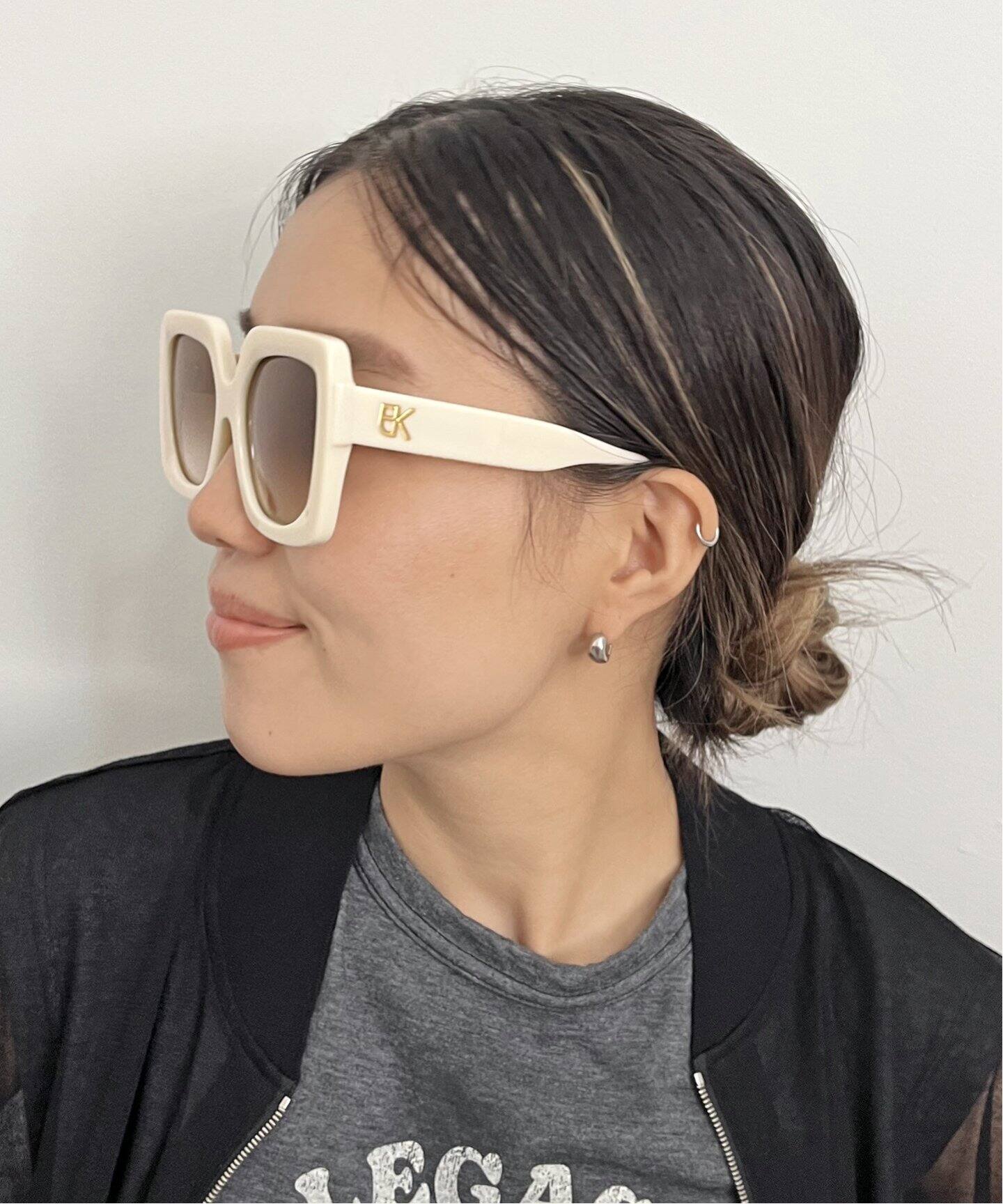 EMMANUELLE KHANH/エマニュエル カーン】 SQUARE SUNGLASSES  