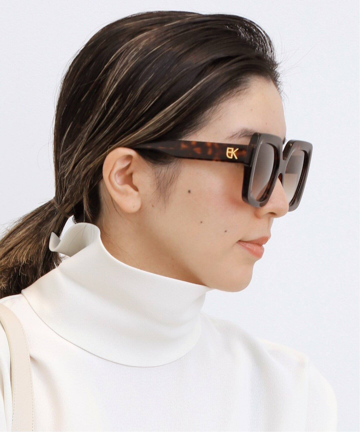 EMMANUELLE KHANH/エマニュエル カーン】 SQUARE SUNGLASSES 