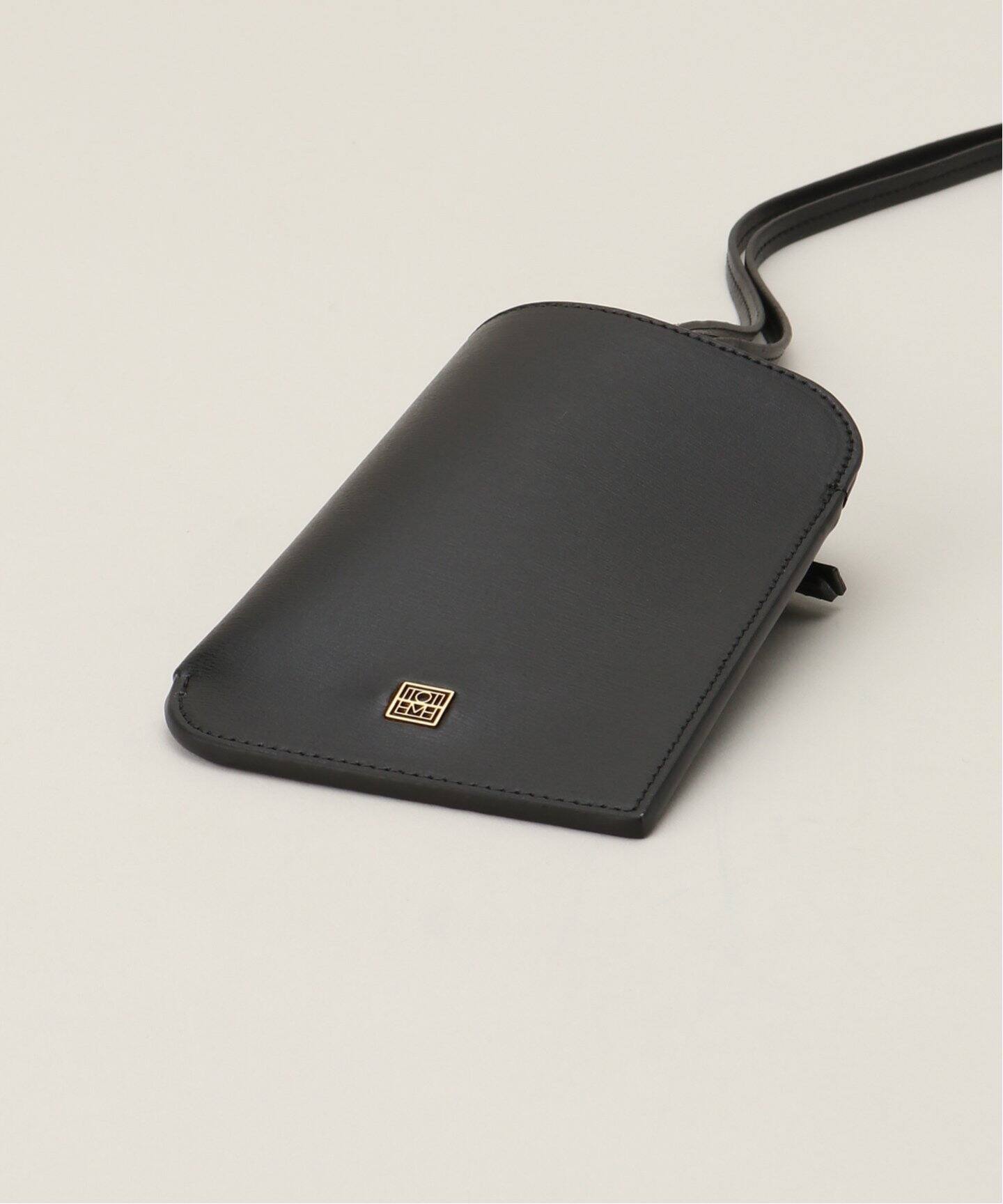 TOTEME/トーテム】 POCKET LEATHER POUCH（ポーチ）｜L