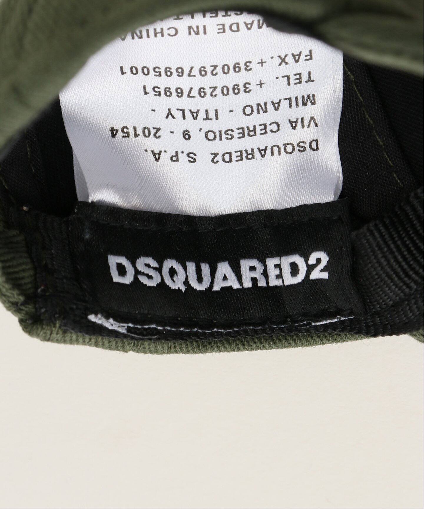 DSQUARED2 ICON ブラックレザー カードケース （DSQUARED2（iPhone 