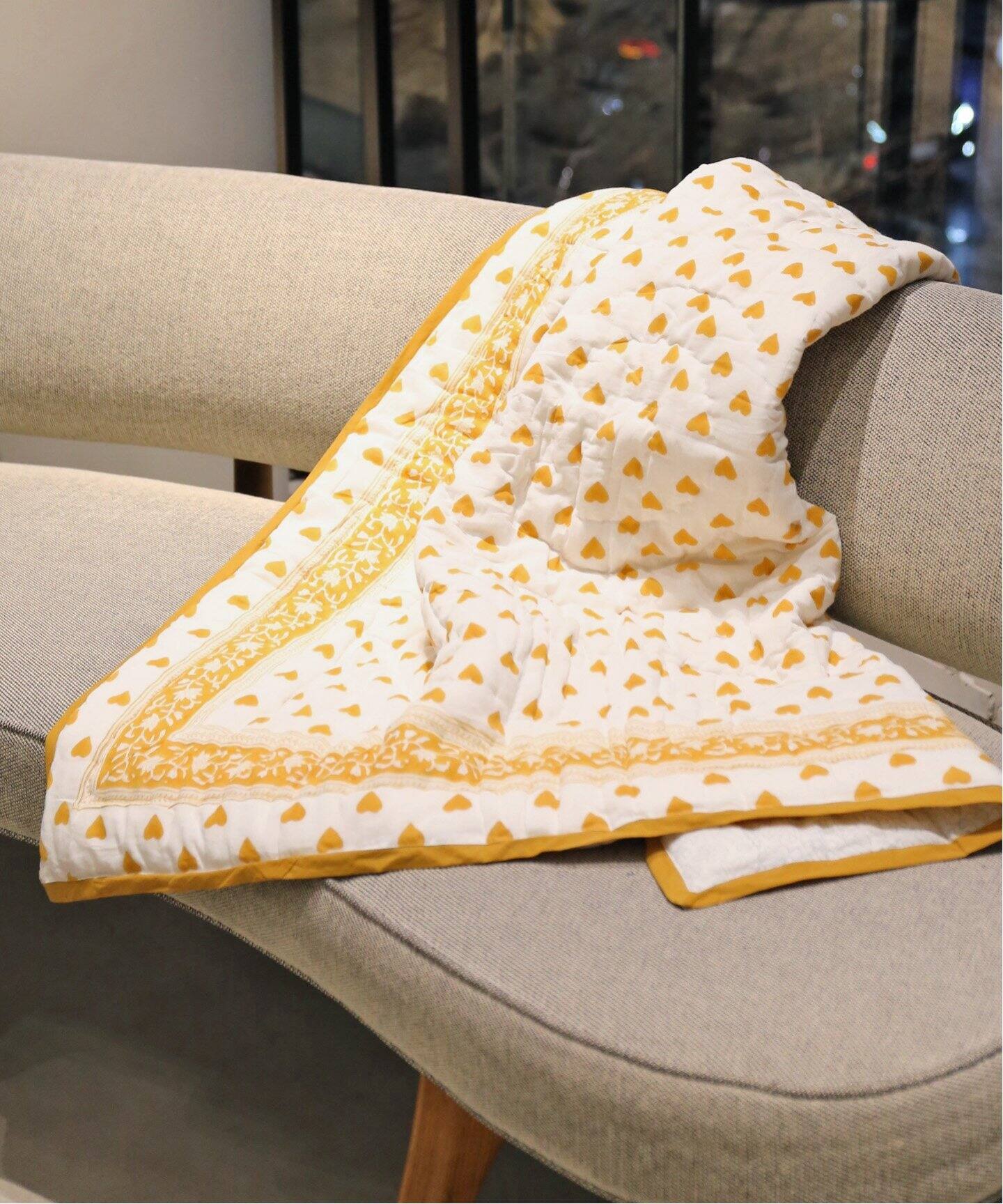US購入】SZ Blockprints Baby Blanket きつく