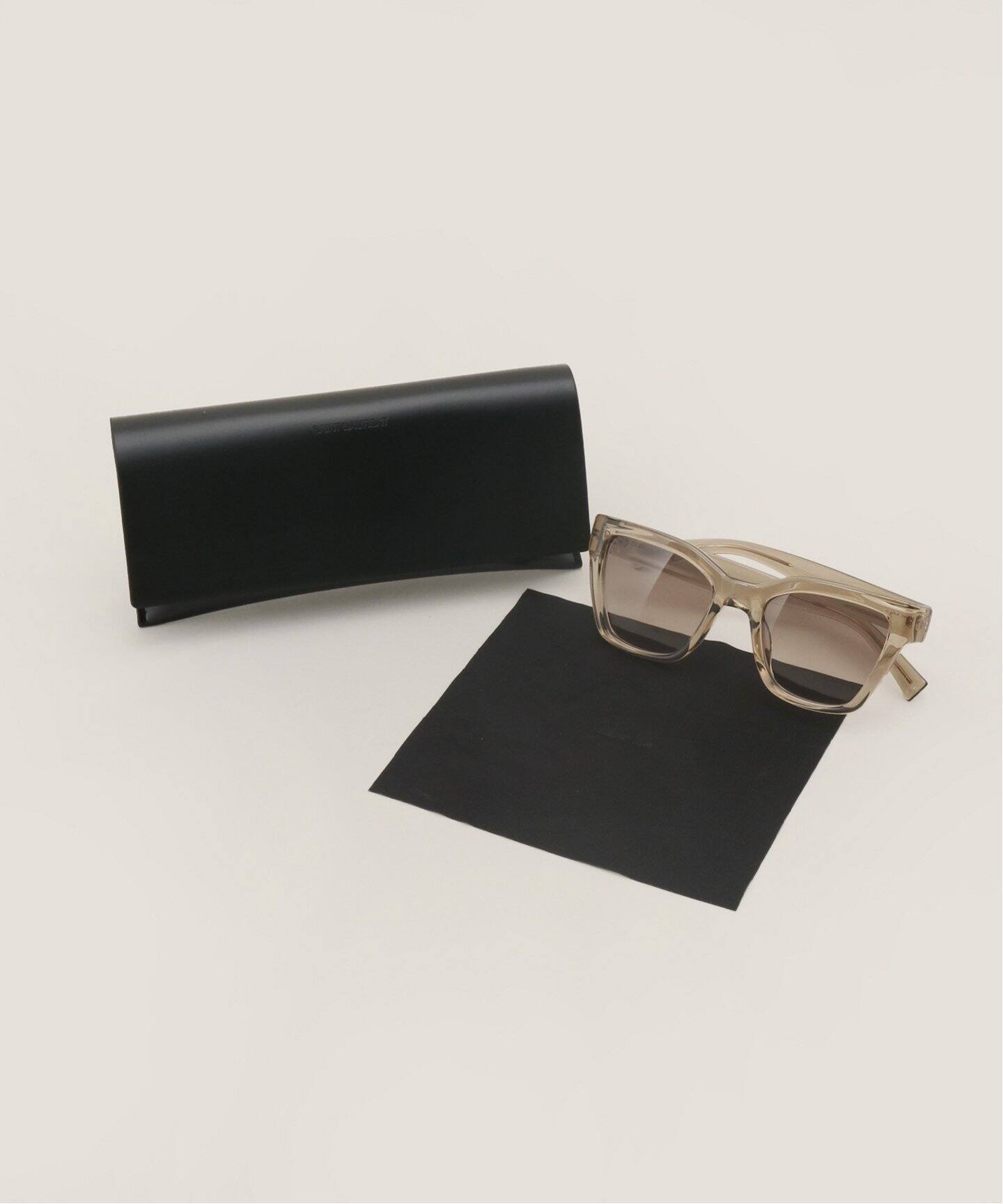 SAINT LAURENT/サン ローラン】 Clear frame sunglass（サングラス 