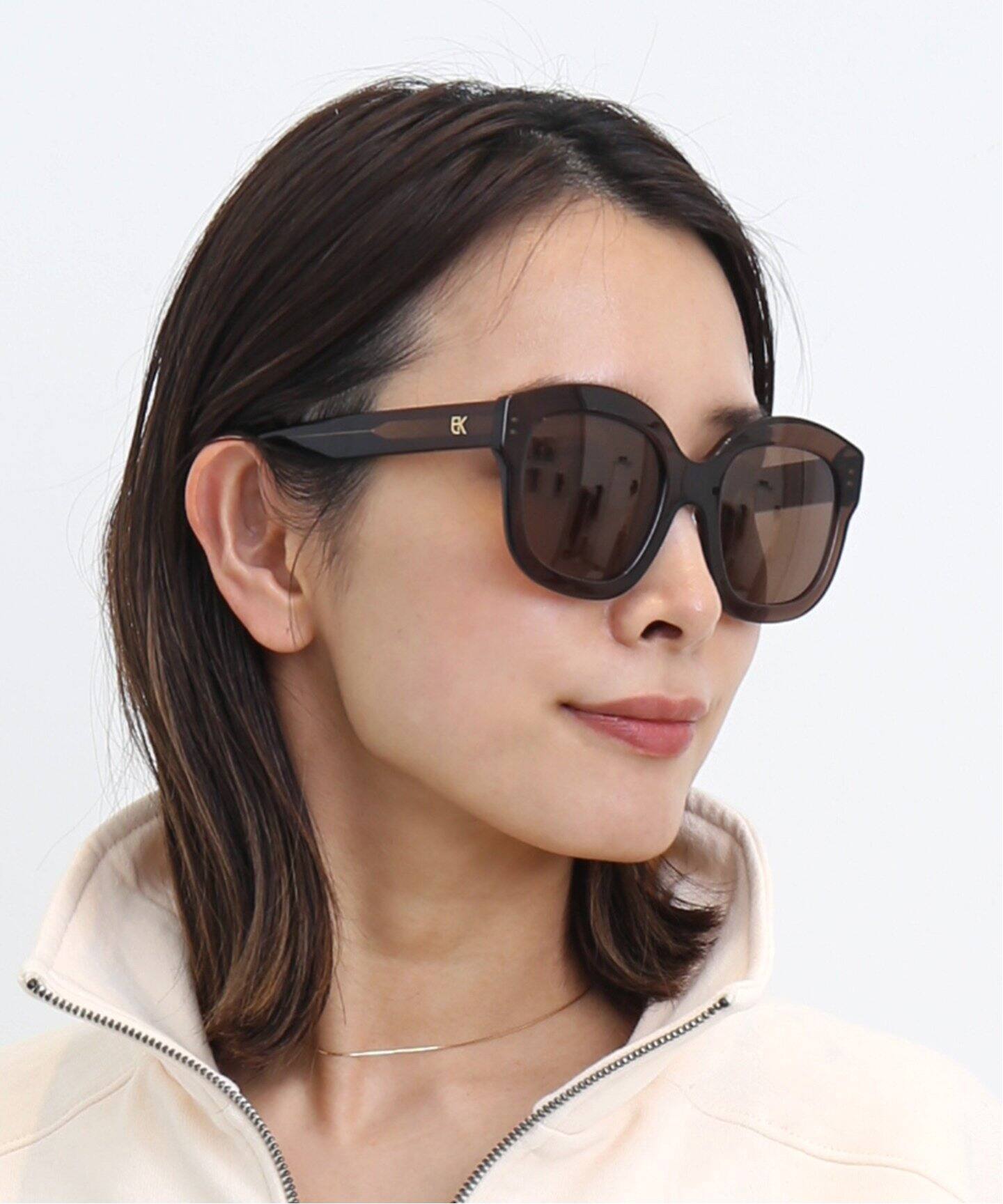 EMMANUELLE KHANH/エマニュエル カーン】 CURVEY SUNGLASS（サングラス 