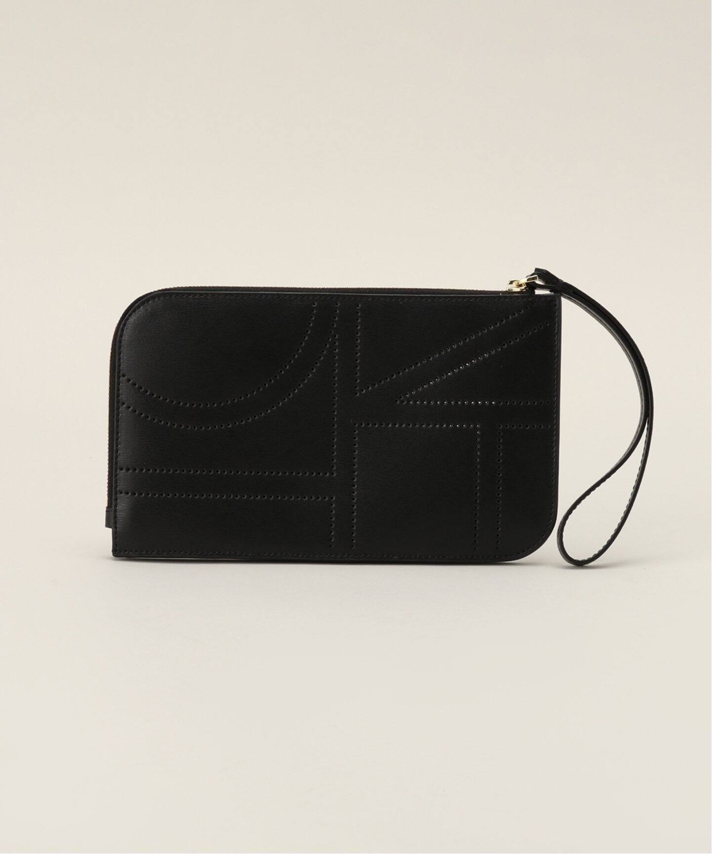 TOTEME/トーテム】Monogram Leather Wristlet Pouch（ポーチ