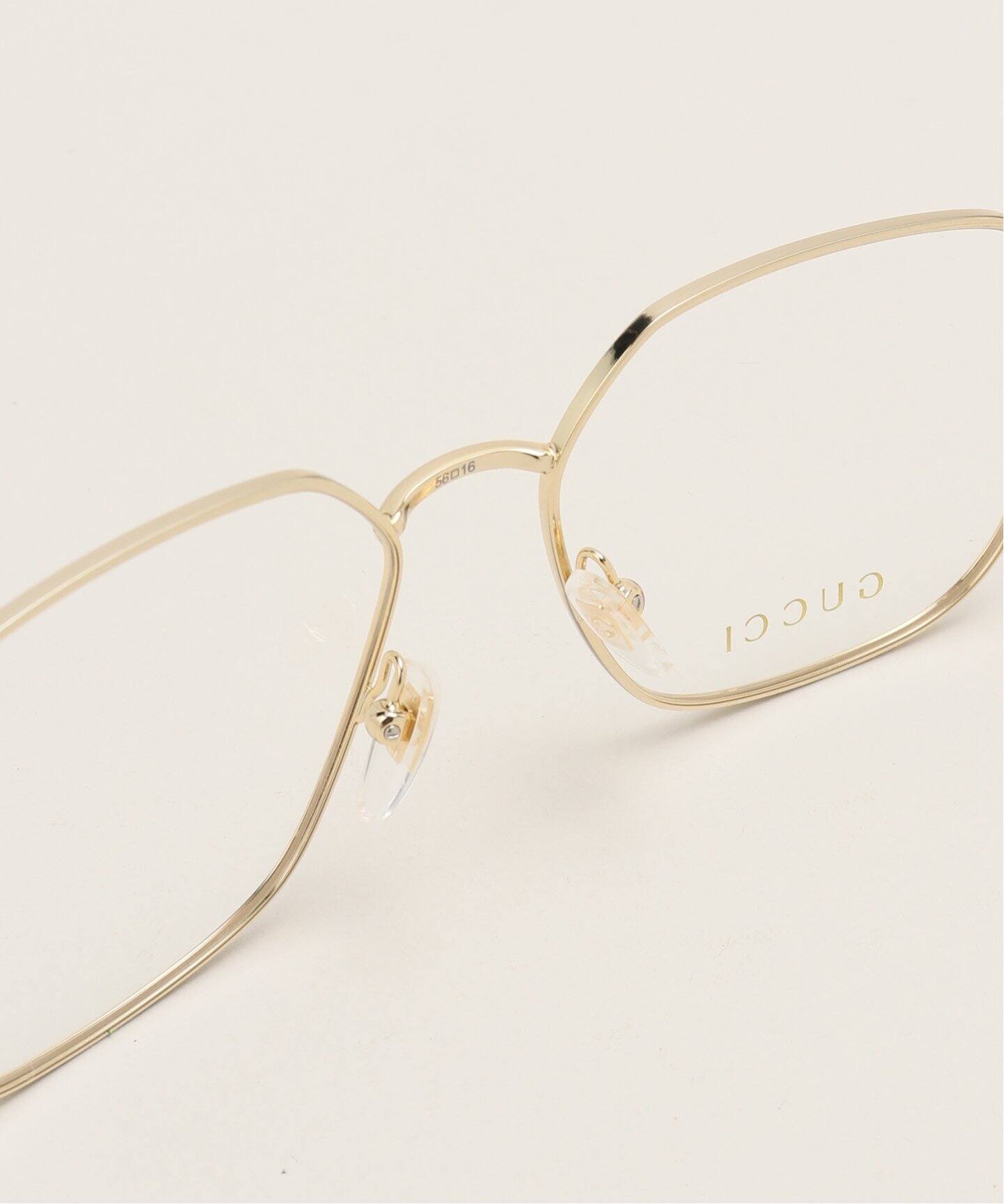 GUCCI/グッチ】メタルフレームアイウェア(GOLD)（メガネ）｜AP STUDIO 