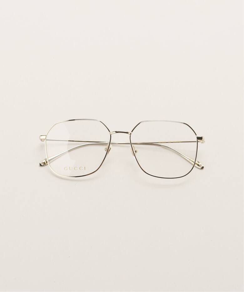 GUCCI/グッチ】メタルフレームアイウェア(GOLD)（メガネ）｜AP STUDIO 