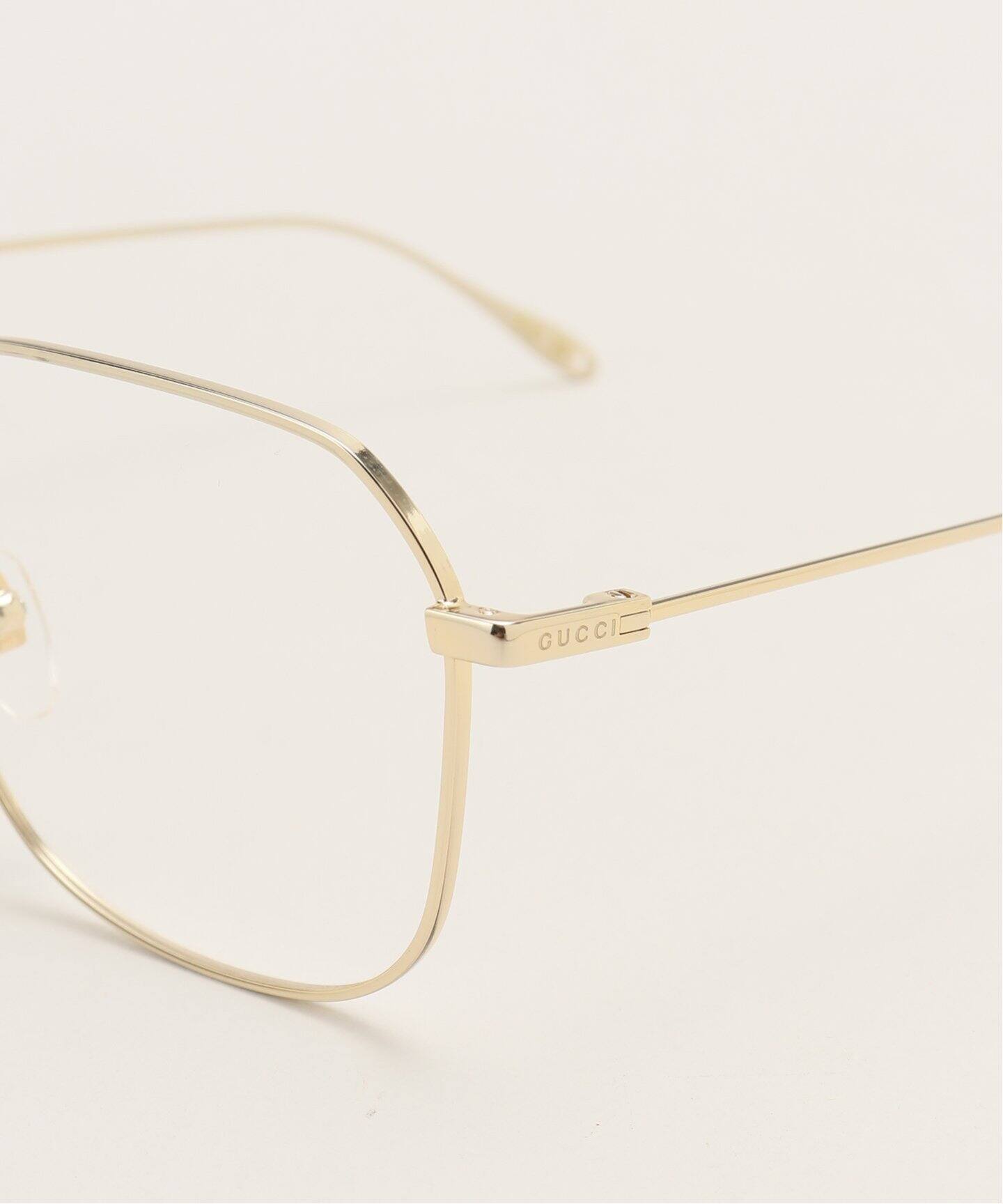 GUCCI/グッチ】メタルフレームアイウェア(GOLD)（メガネ）｜AP STUDIO 