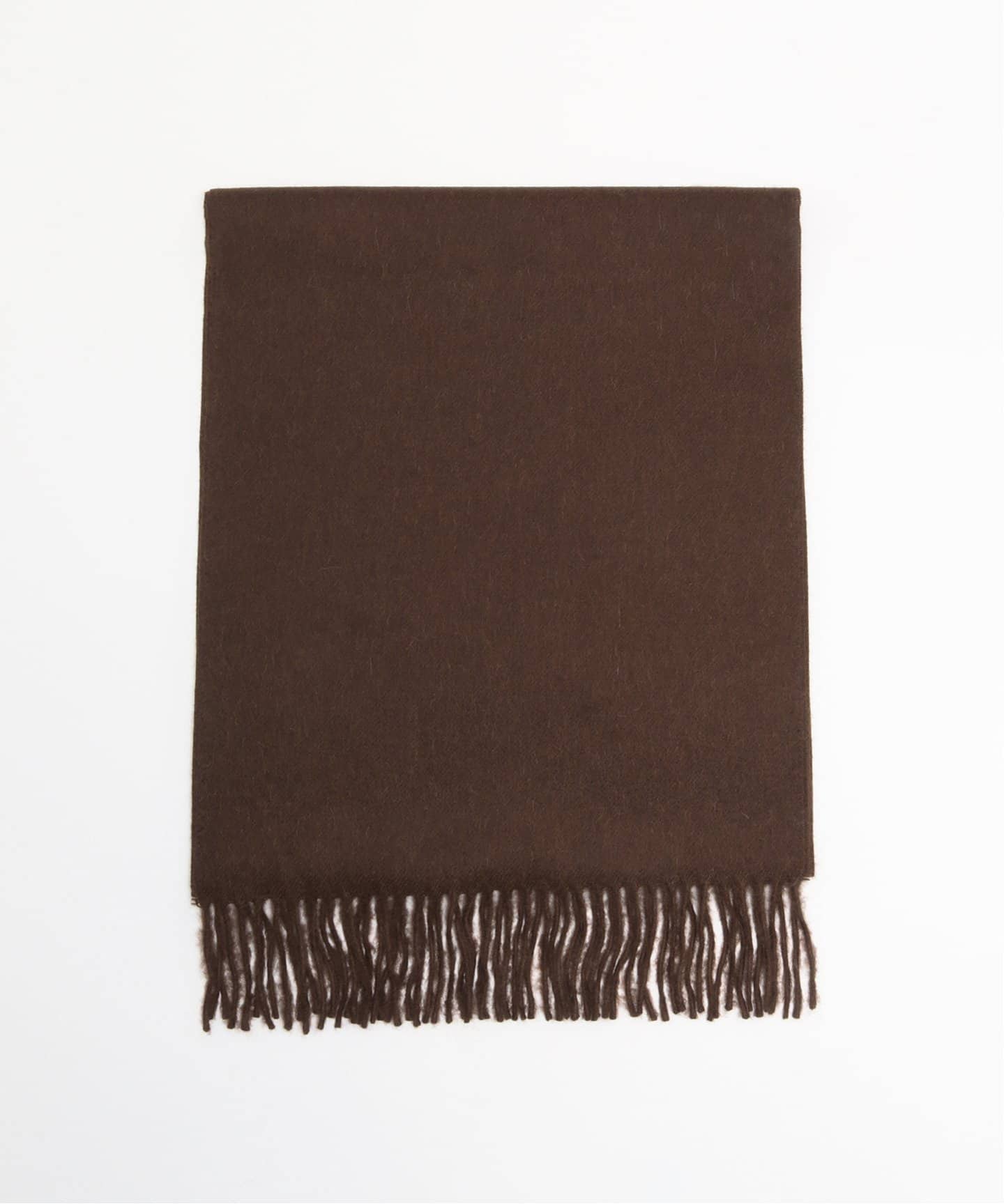 ザイノウエブラザーズ Brushed Scarf brown Brushed Scarf / BLOCK BROWN | THE INOUE BROTHERS(イノウエ
