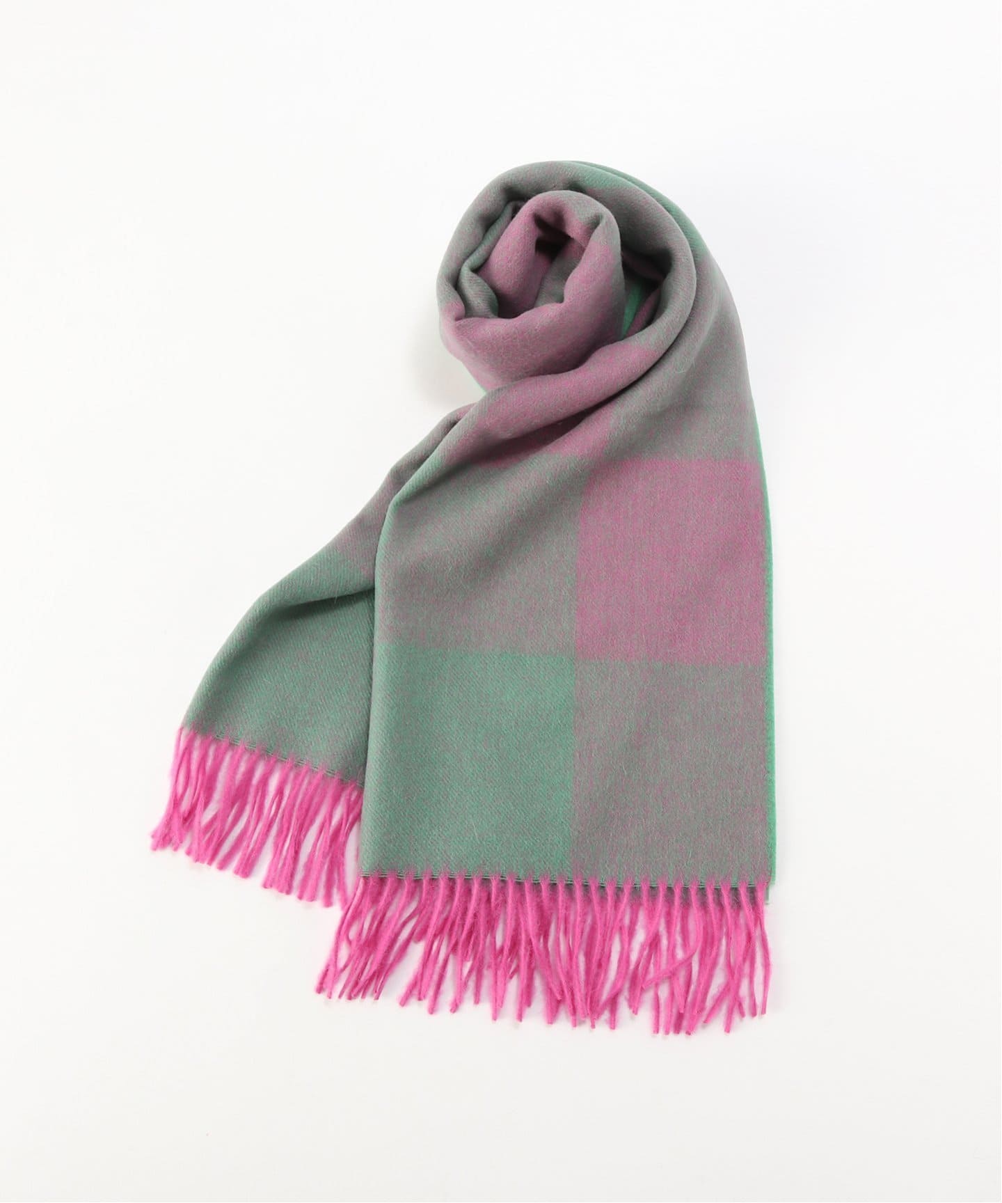 The Inoue Brothers マフラー Burgundy The Inoue Brothers Brushed Scarf｜トゥモローランド 公式通販